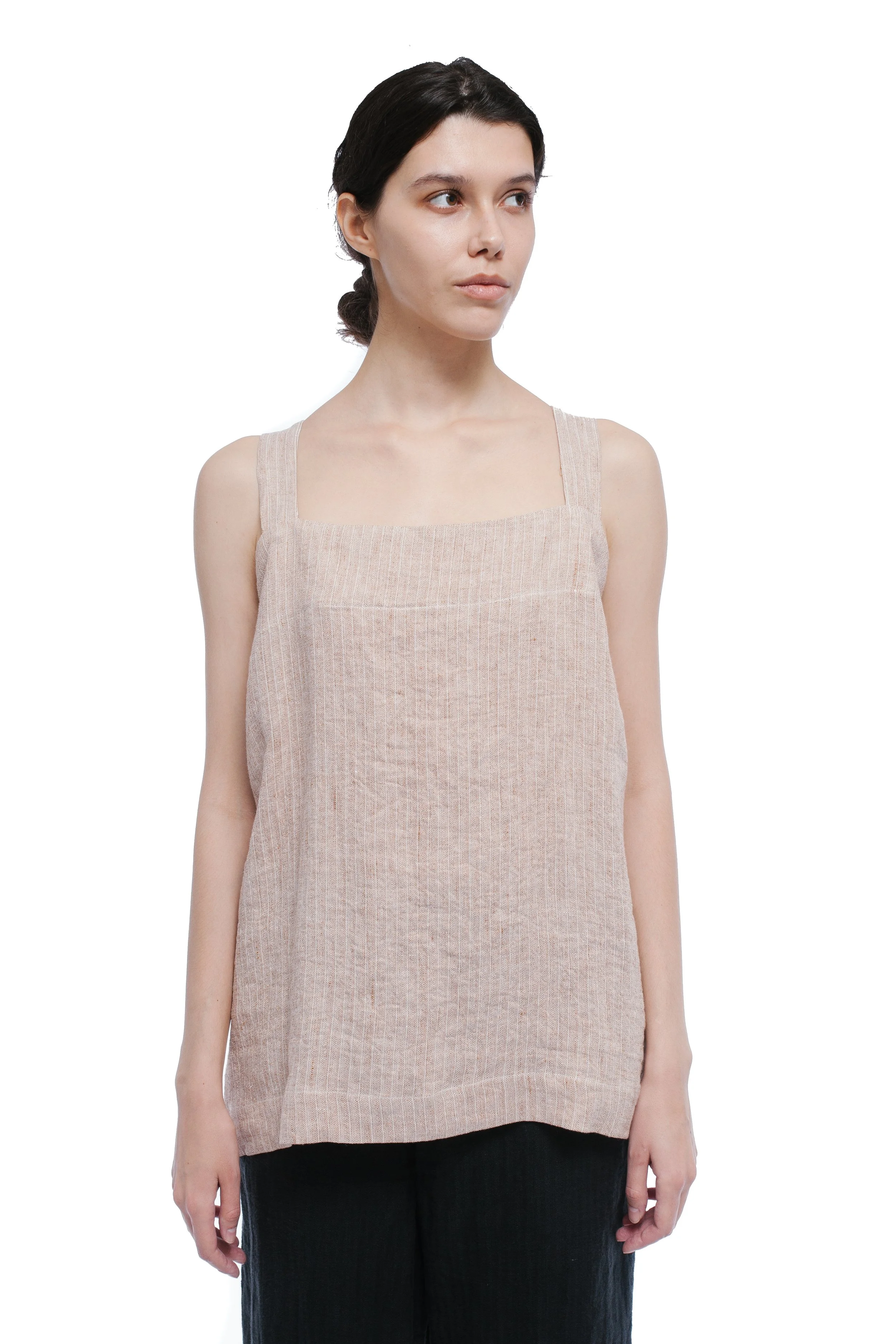 Atelier Suppan  Textured Linen Top