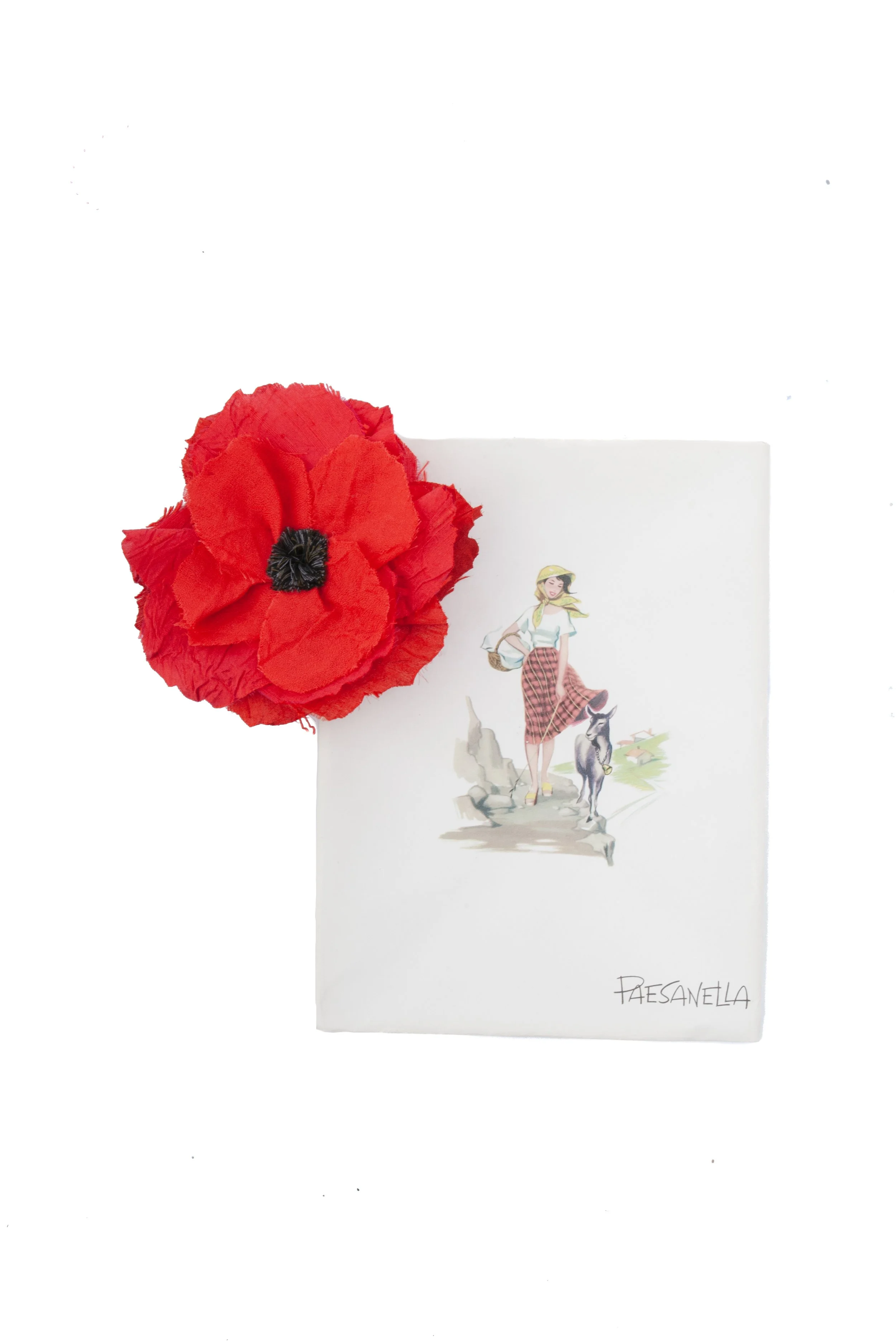 Archivio J. M. Ribot  Poppy Flower Pin