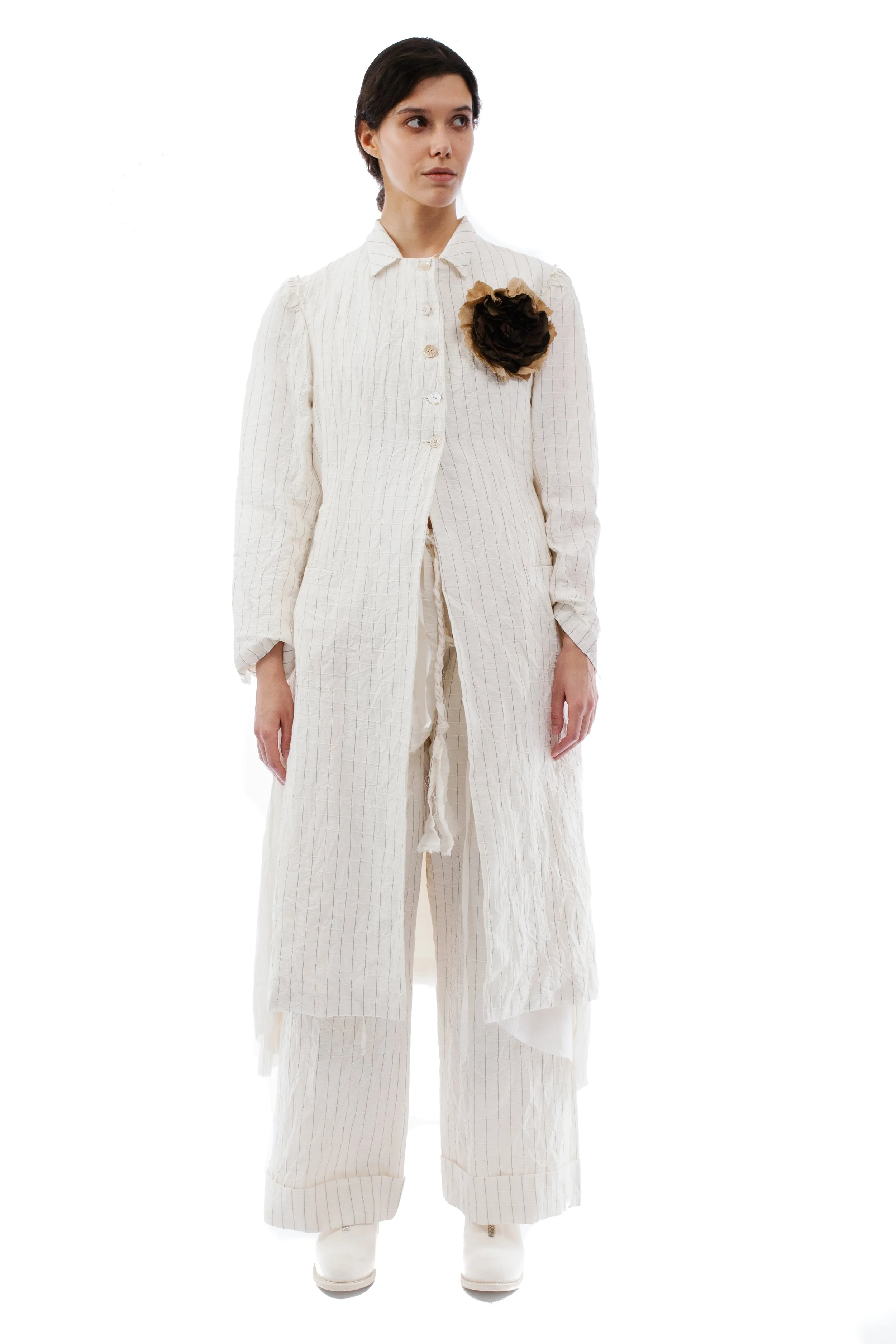 Archivio L. M. Ribot   Coat With Inner Silk Chmese