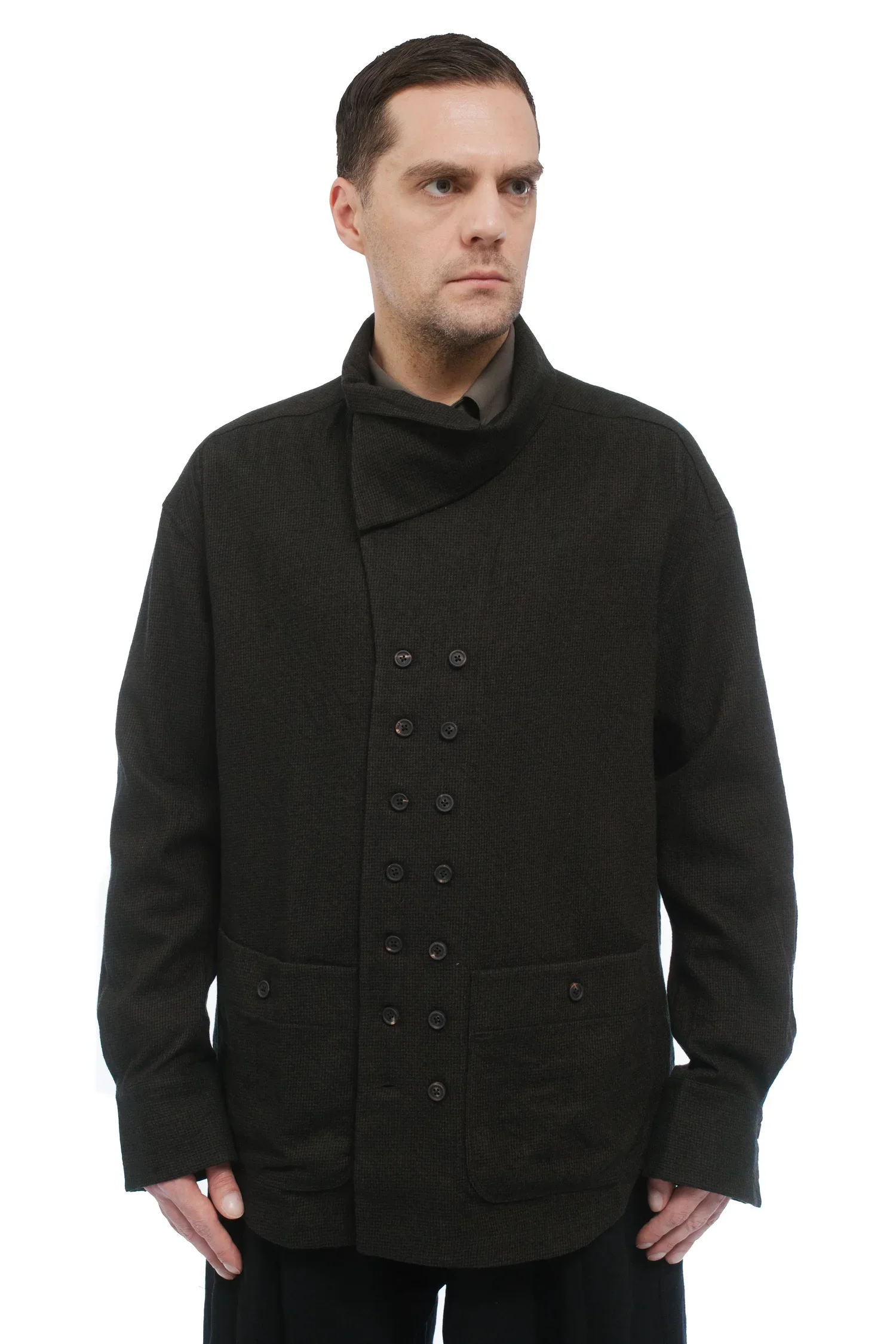 Ziggy Chen Cashmere Shirt