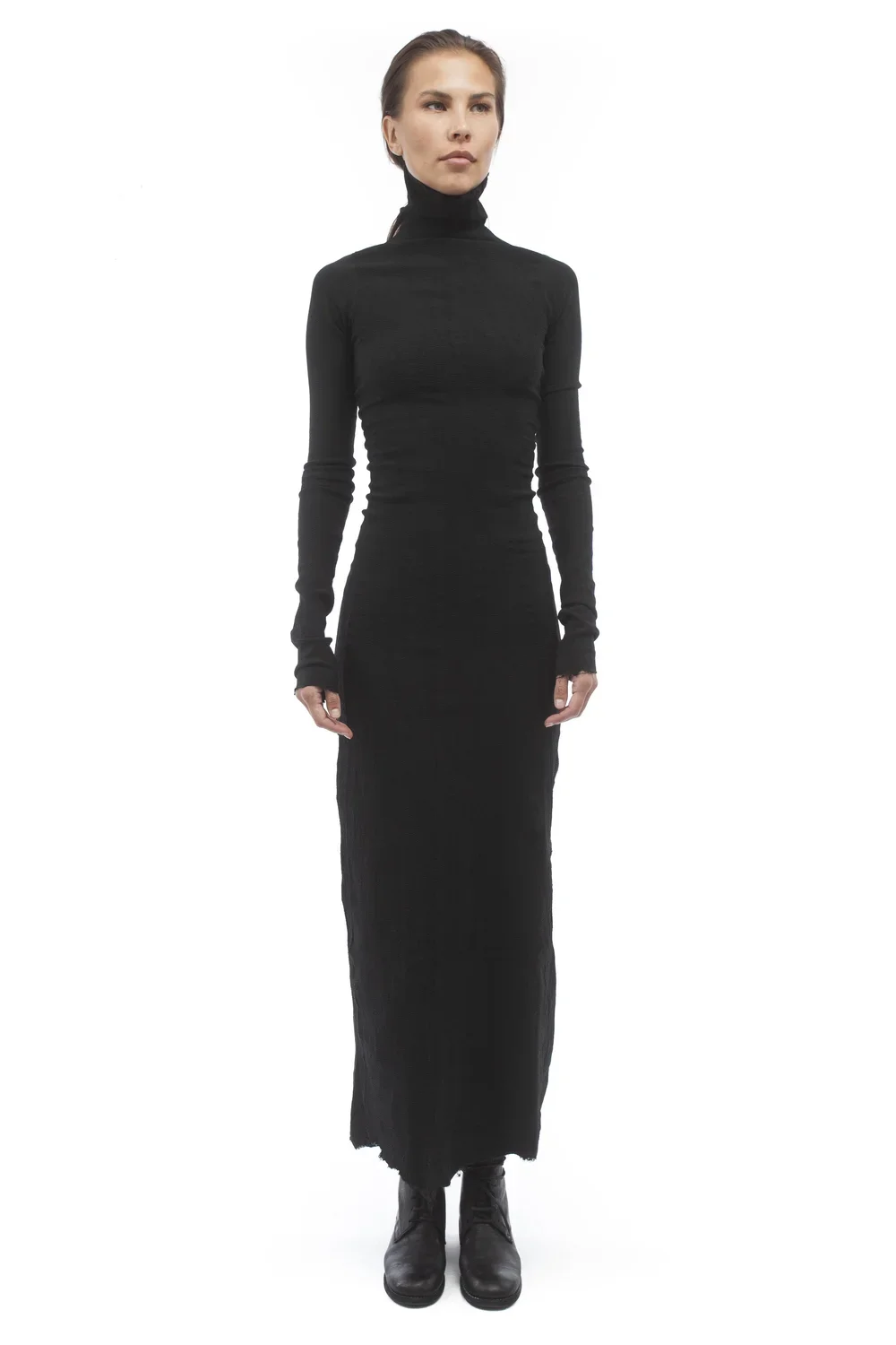 Marc Le Bihan Stretch High Neck Dress