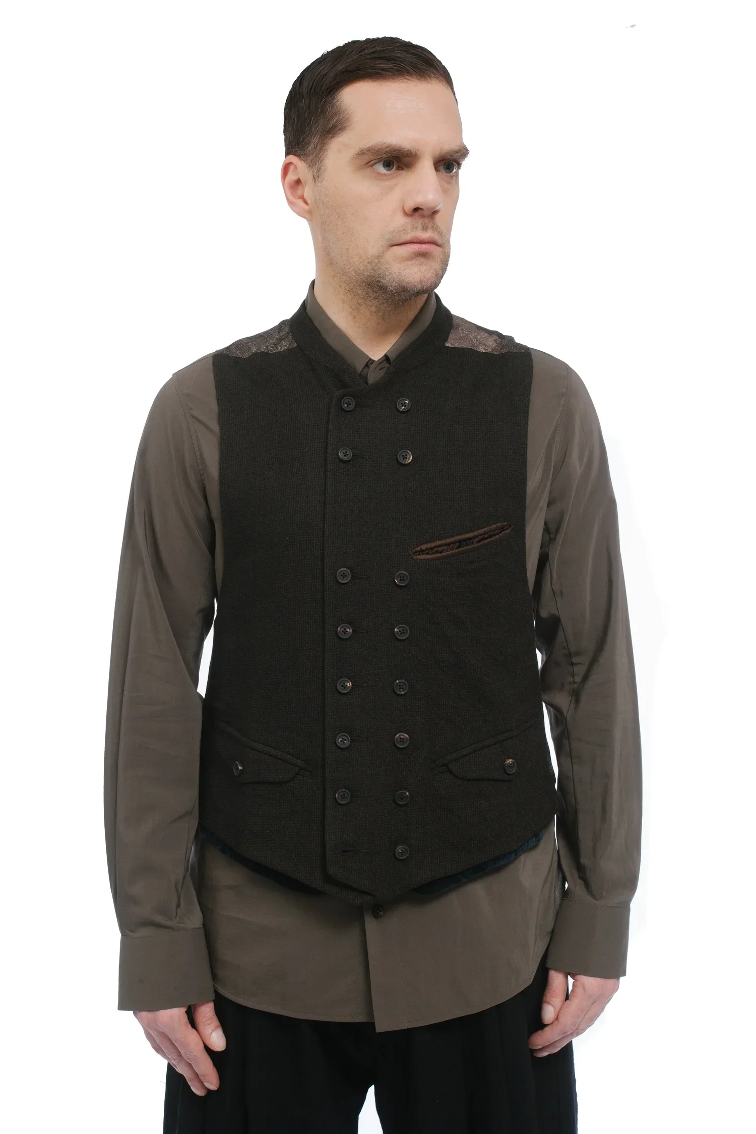 Ziggy Chen Cashmere Waistcoat