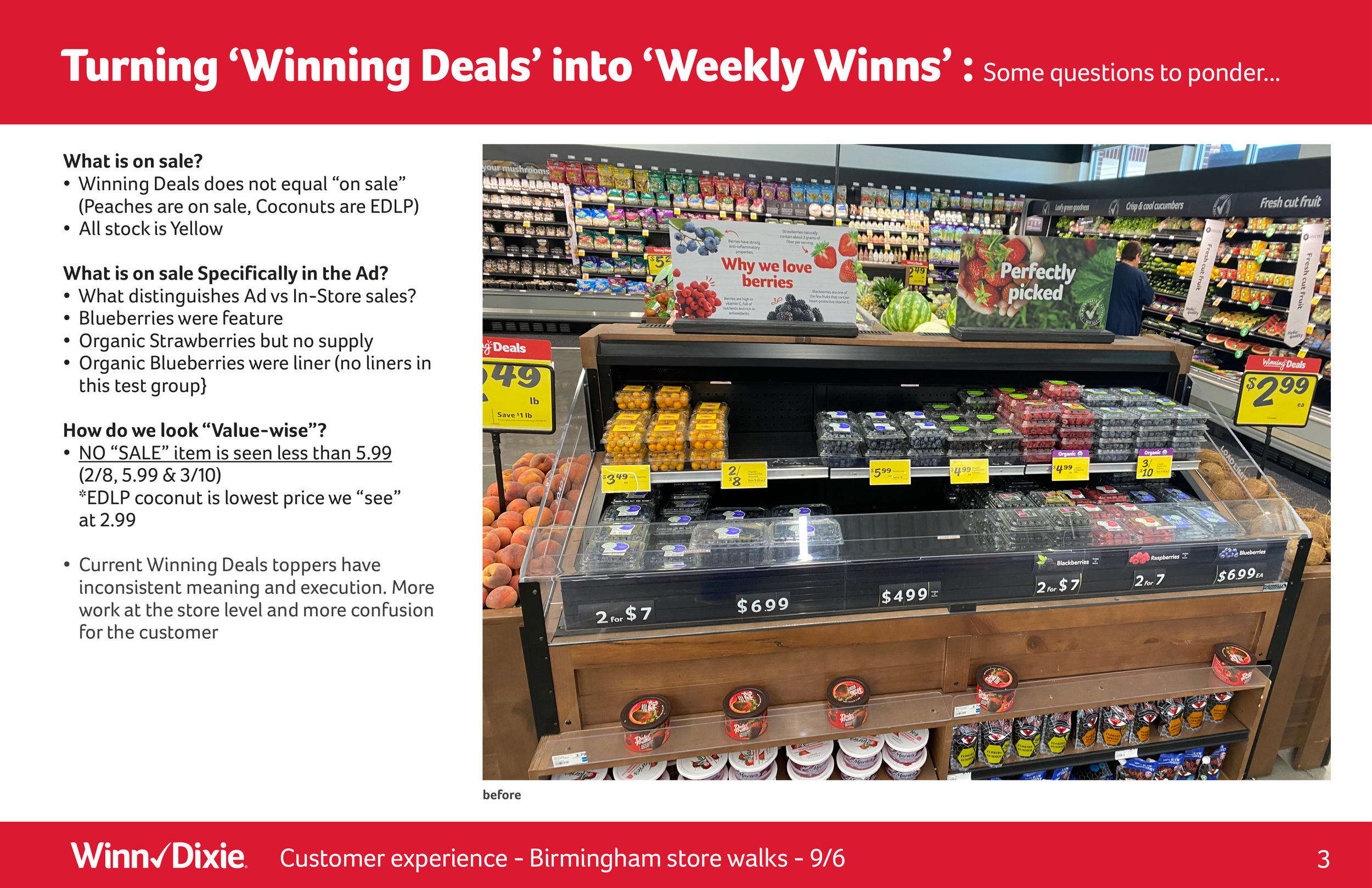 Red bar became the single signal for “in this week’s ad”