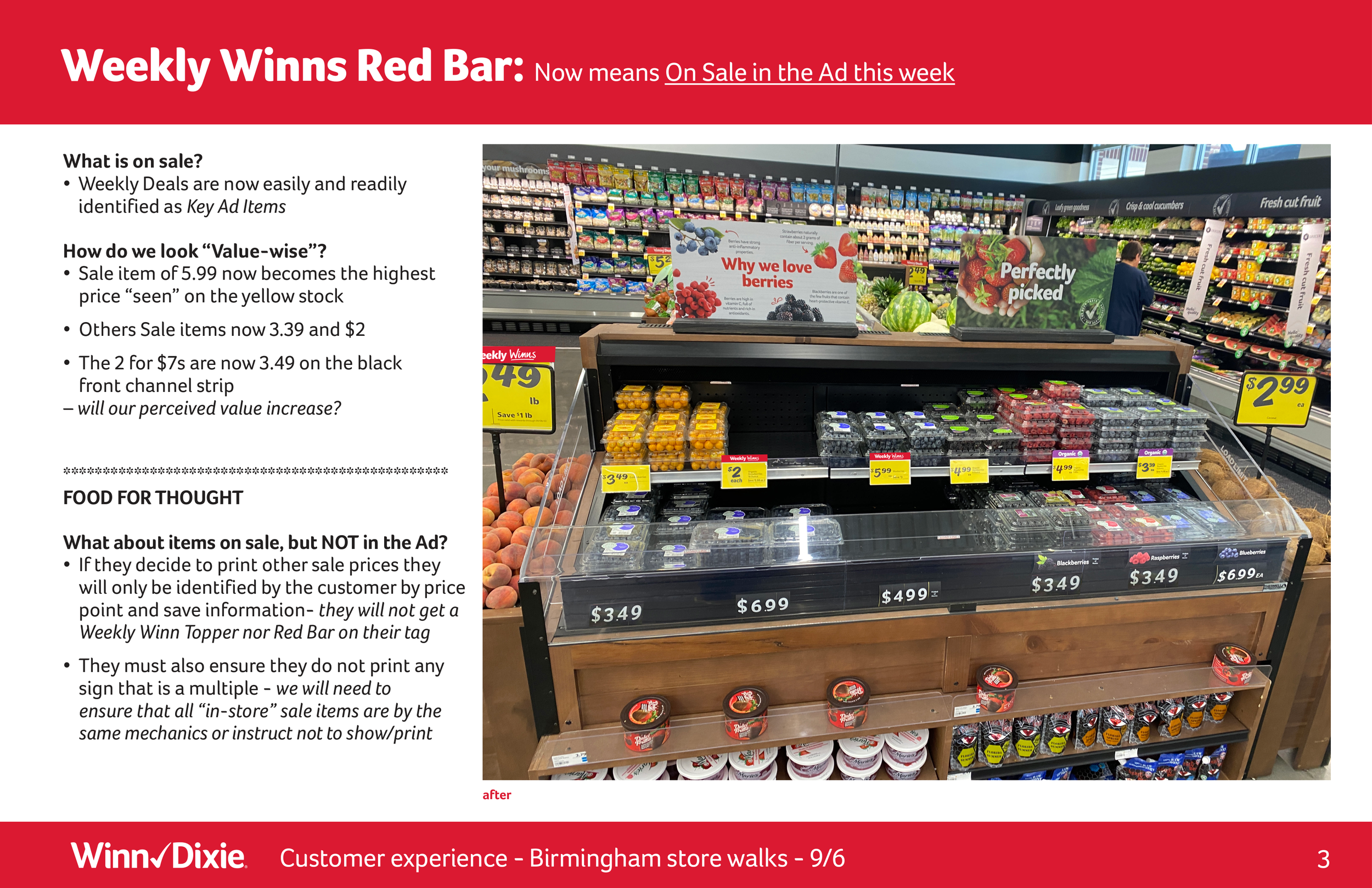 Kit components applied at key shopper decision points