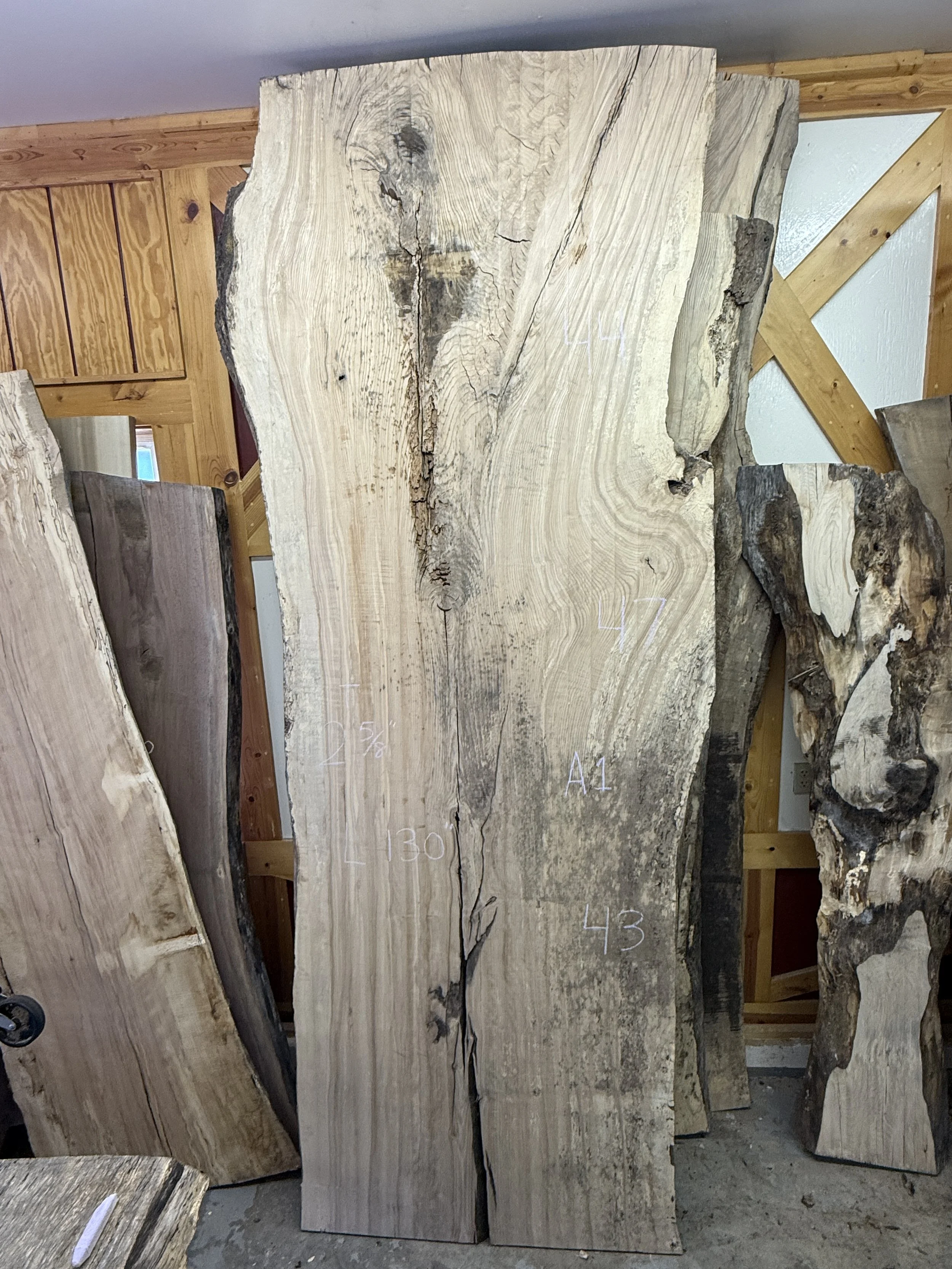 Ash slab