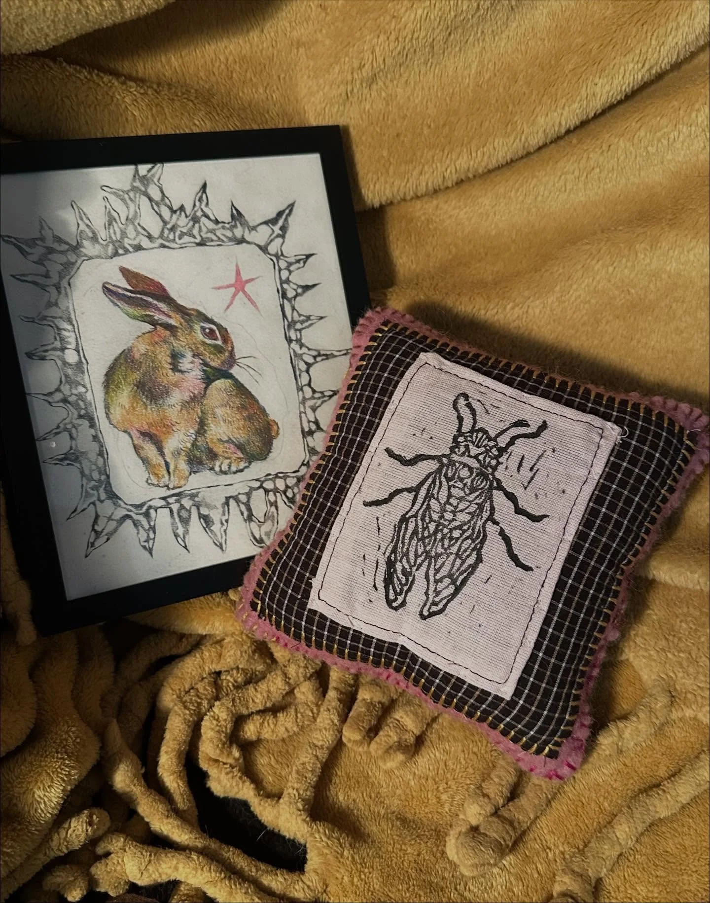 for #badtober2025 day 14 my psa is that @okartforpalestine&rsquo;s auction is coming up and there is still time to submit something!! if you are interested in submitting visit the link in their bio! got til friday! <3 i&rsquo;m going to have this 