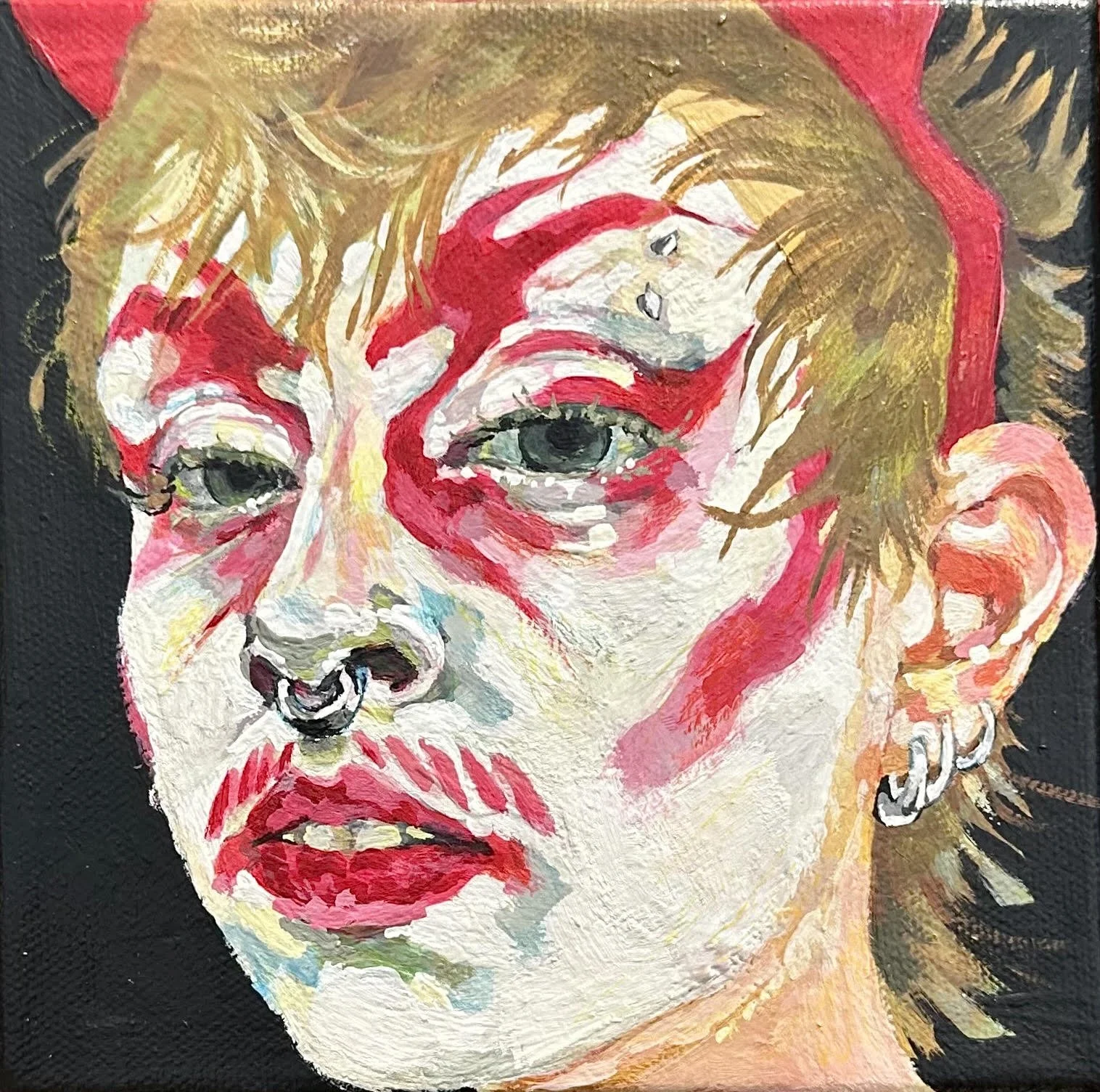 Handsome Devil, 2025, acrylic on canvas