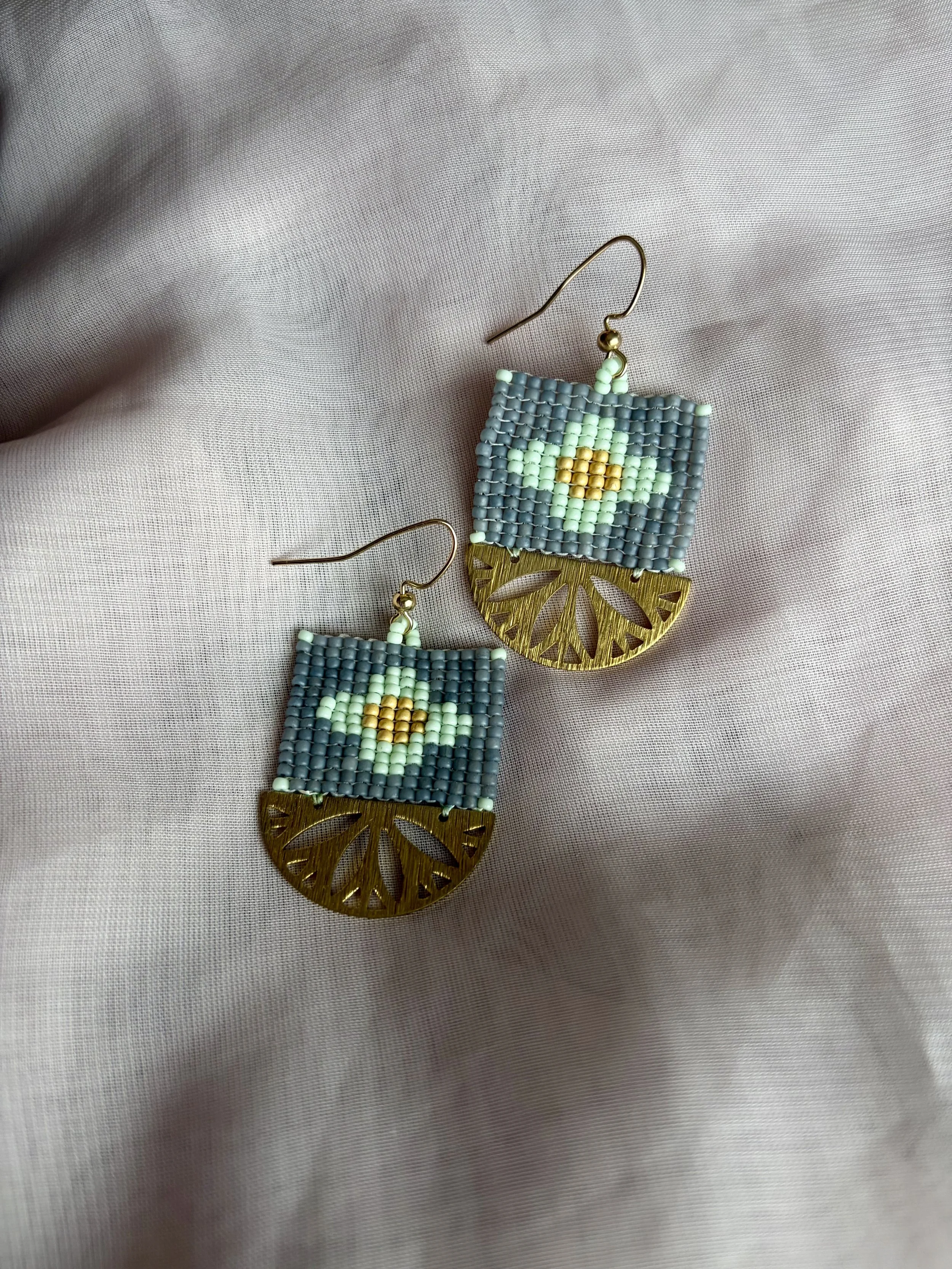 Woven With Love Earrings