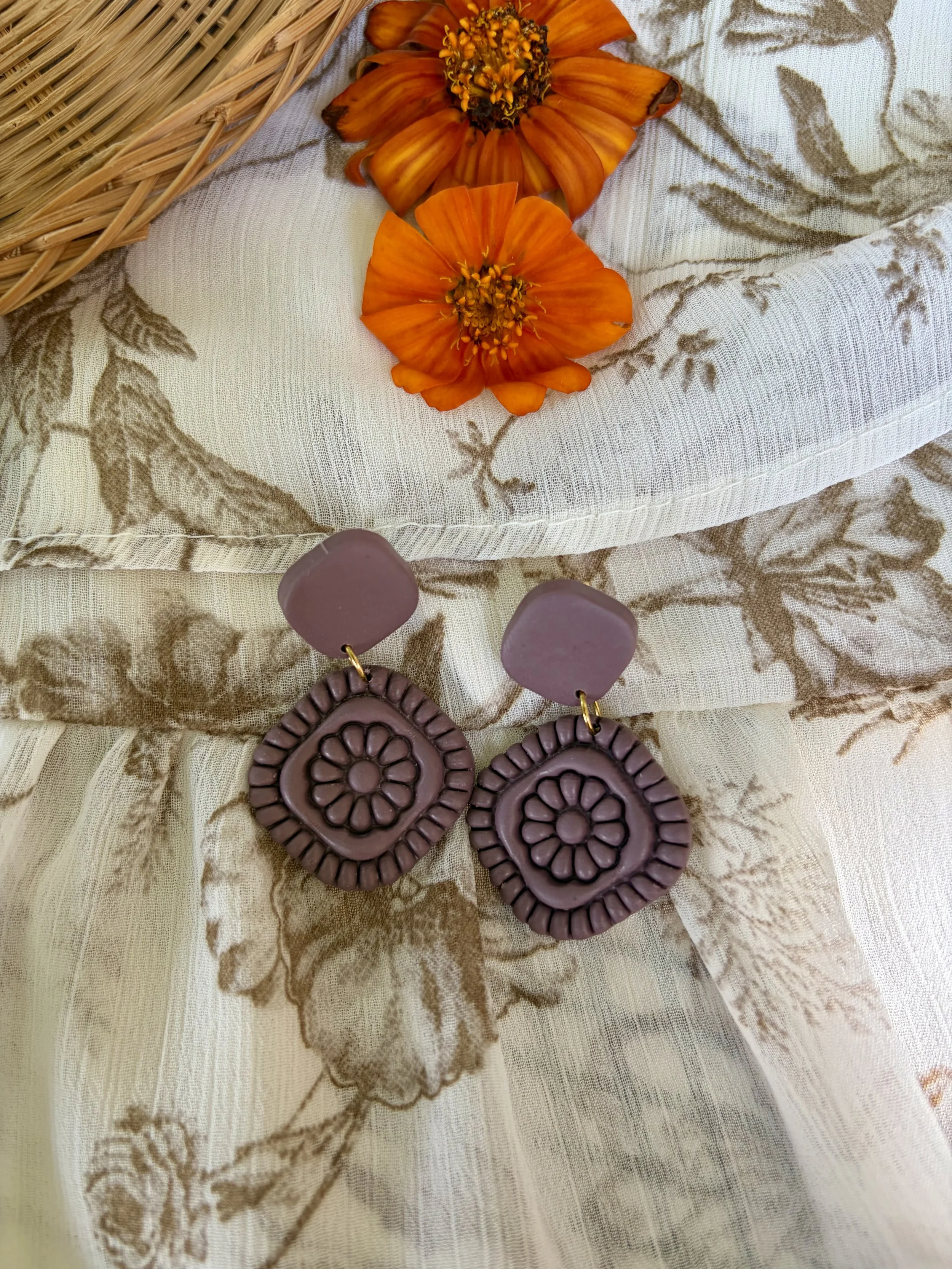 Just Plum Cute Earrings