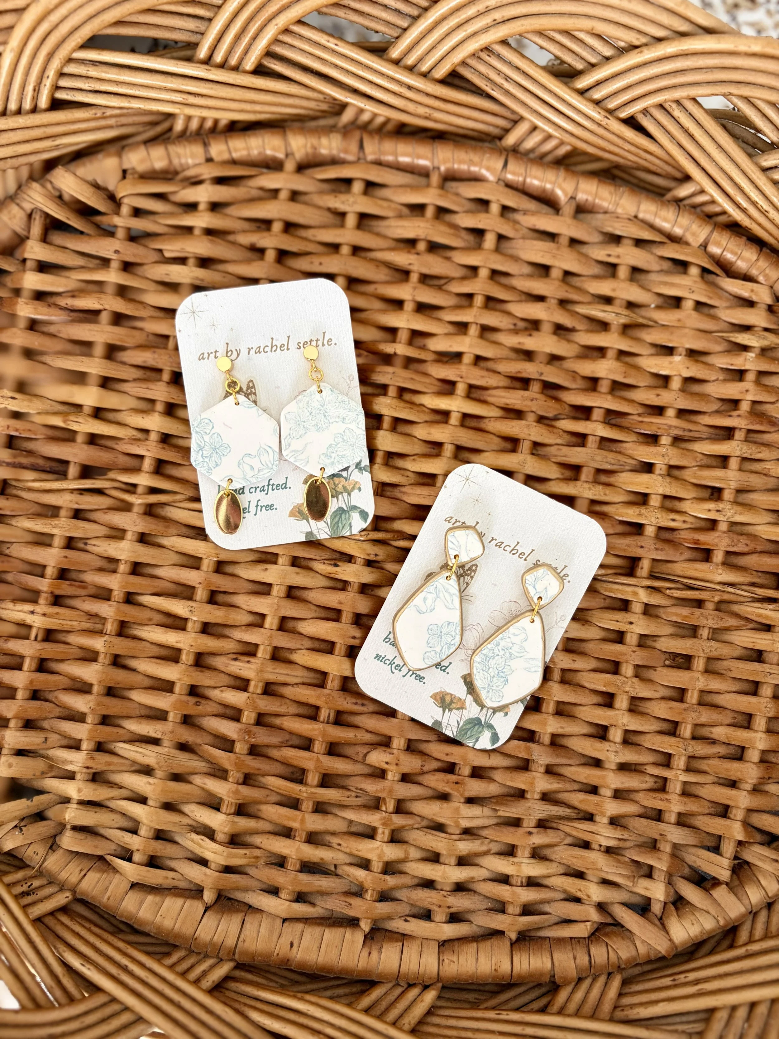 Garden Party Statement Dangles