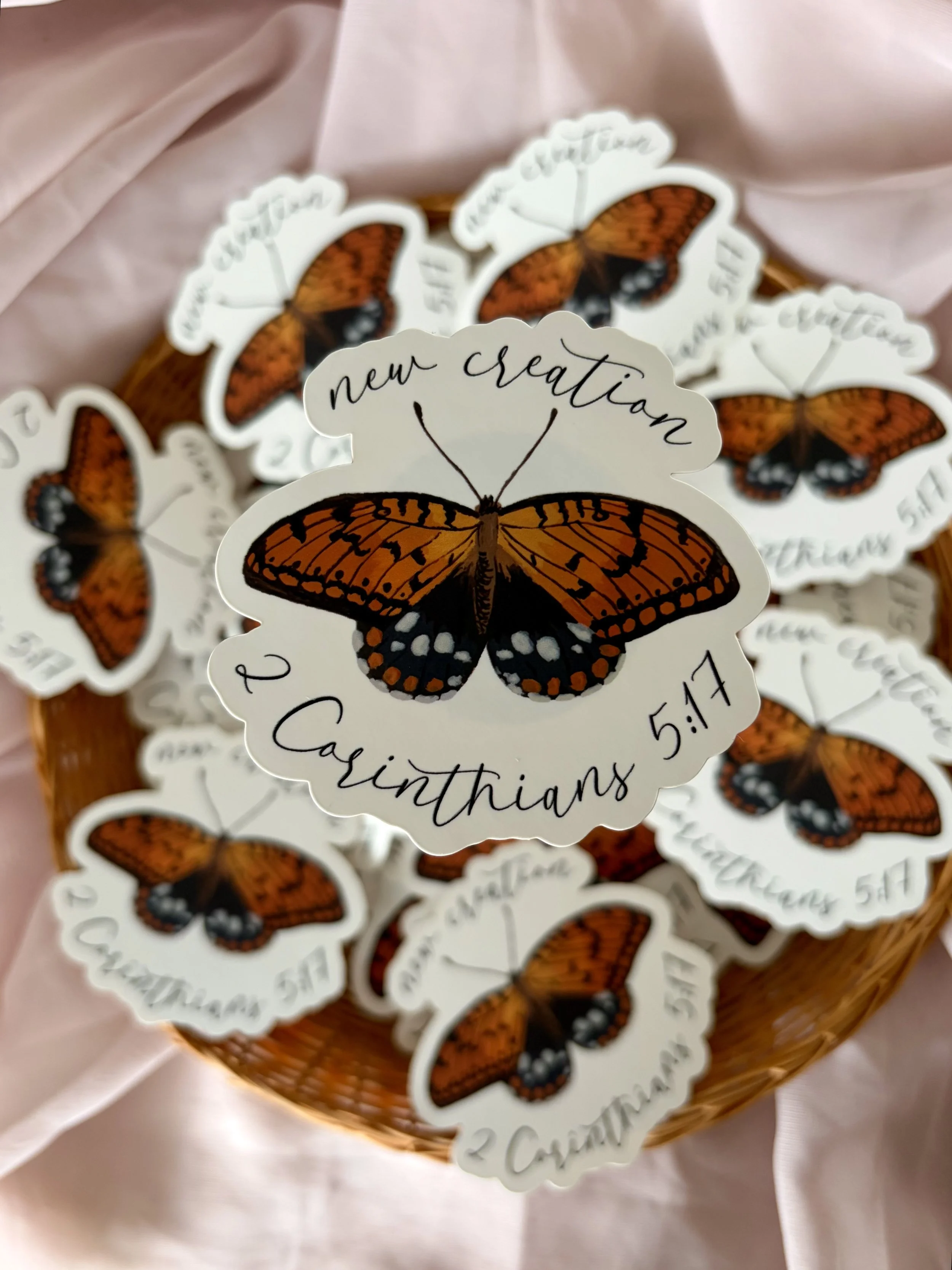 2 Corinthians 5:17 Sticker