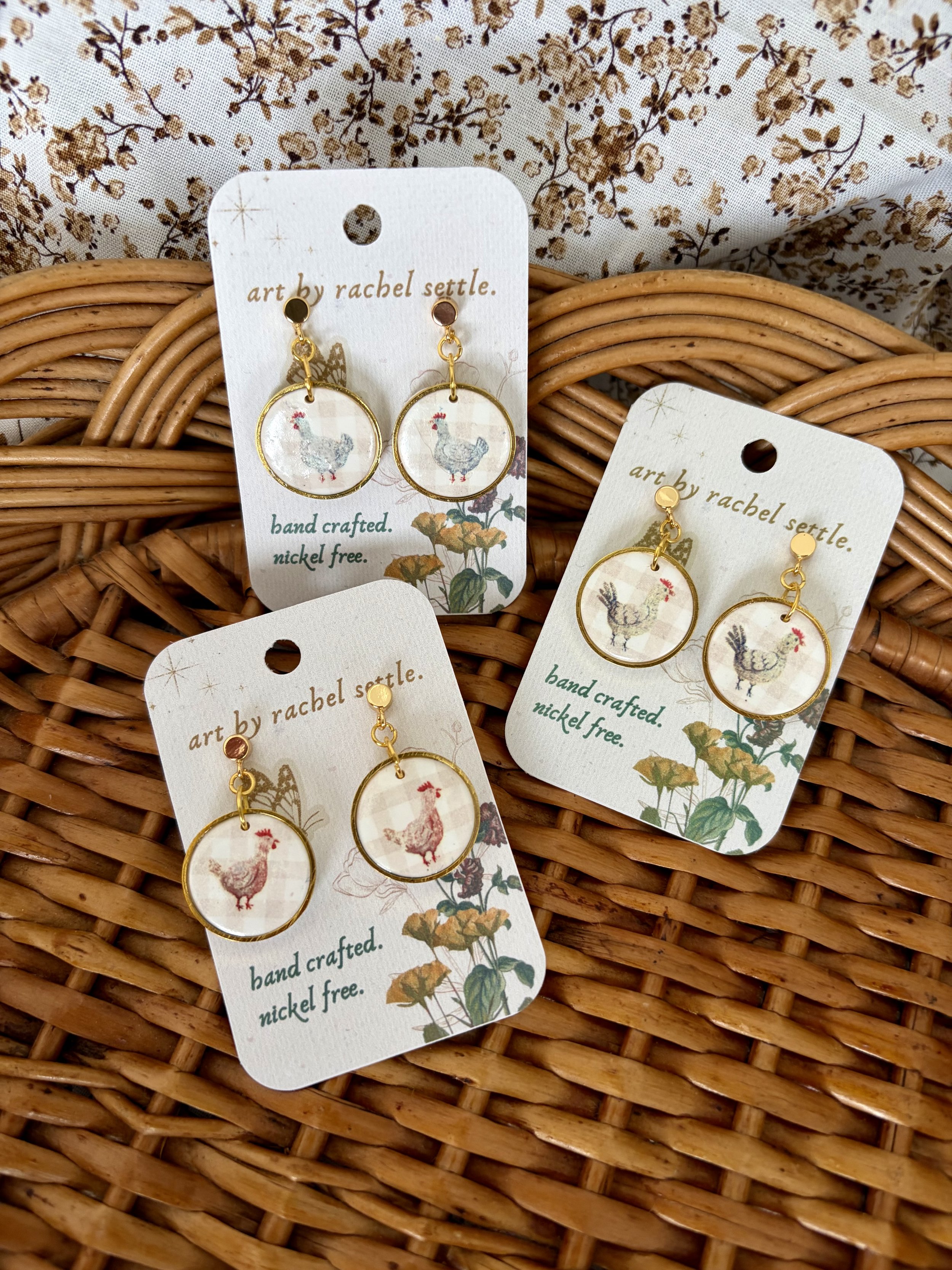 One Hot Chicky Earrings