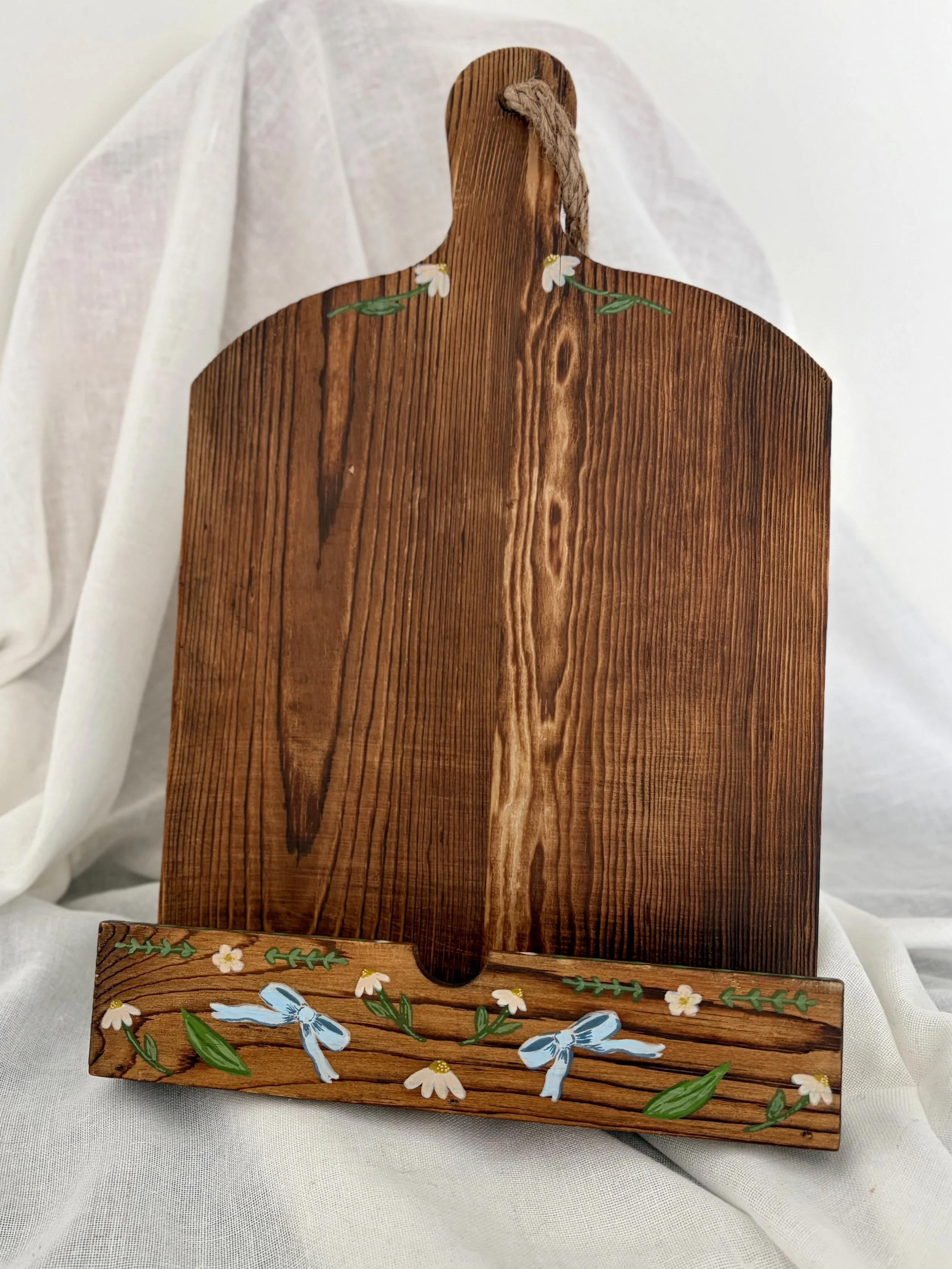 Cottage Core Recipe Book Holder