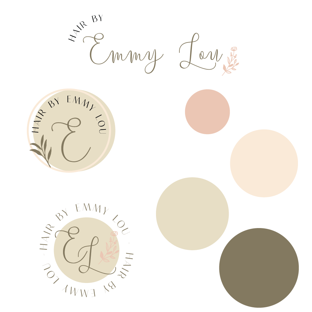 Hair by Emmy Lou | Dream Logo
