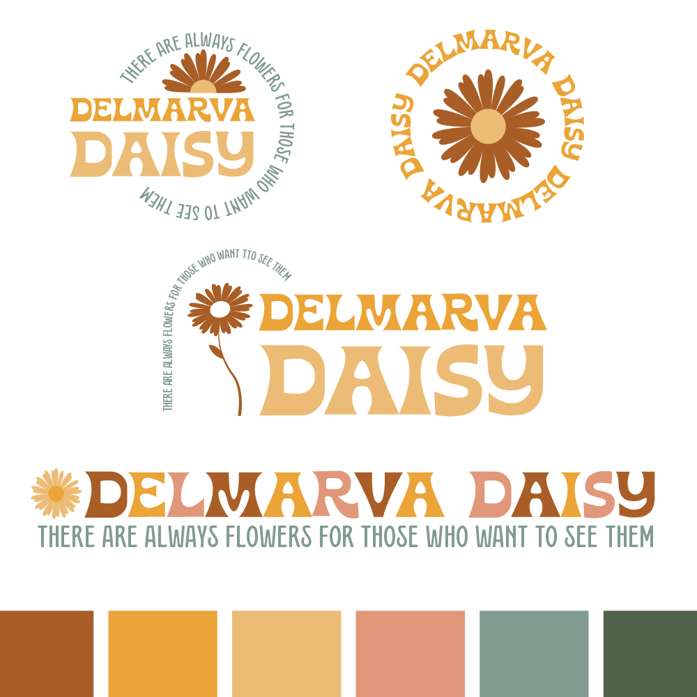Delmarva Daisy | Dream Logo