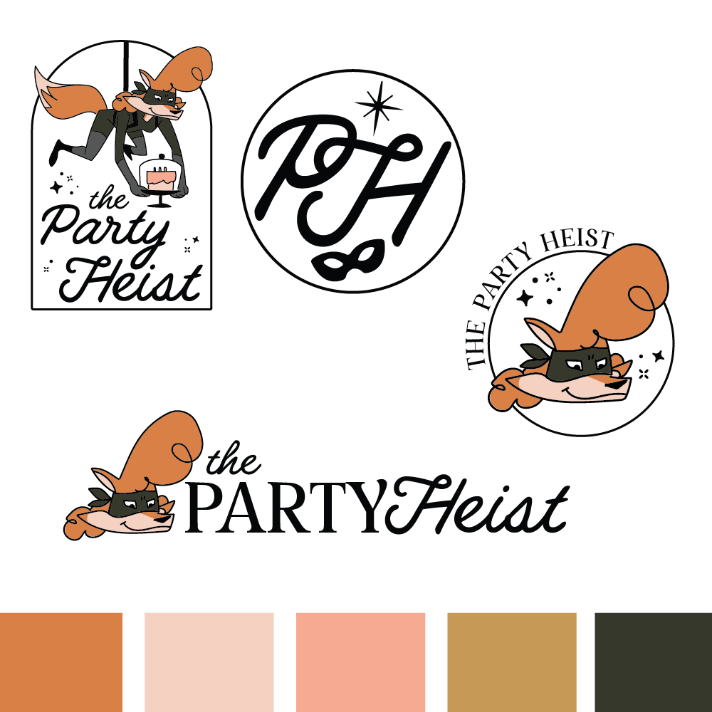 The Party Heist | Dream Logo