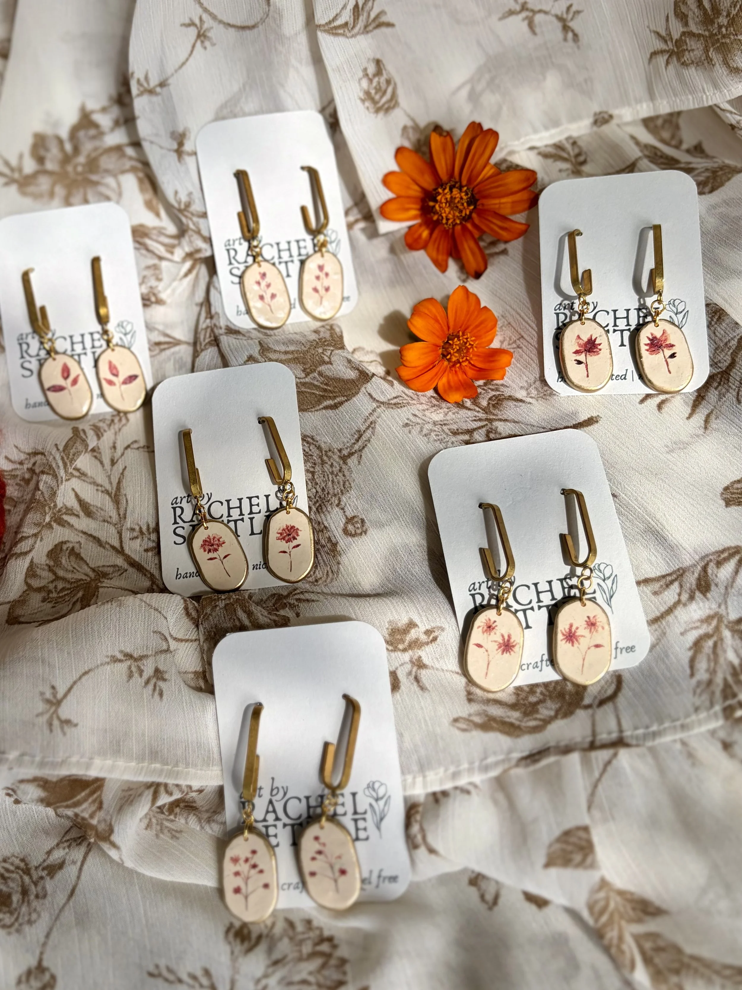 "I Am an Autumn" Earrings