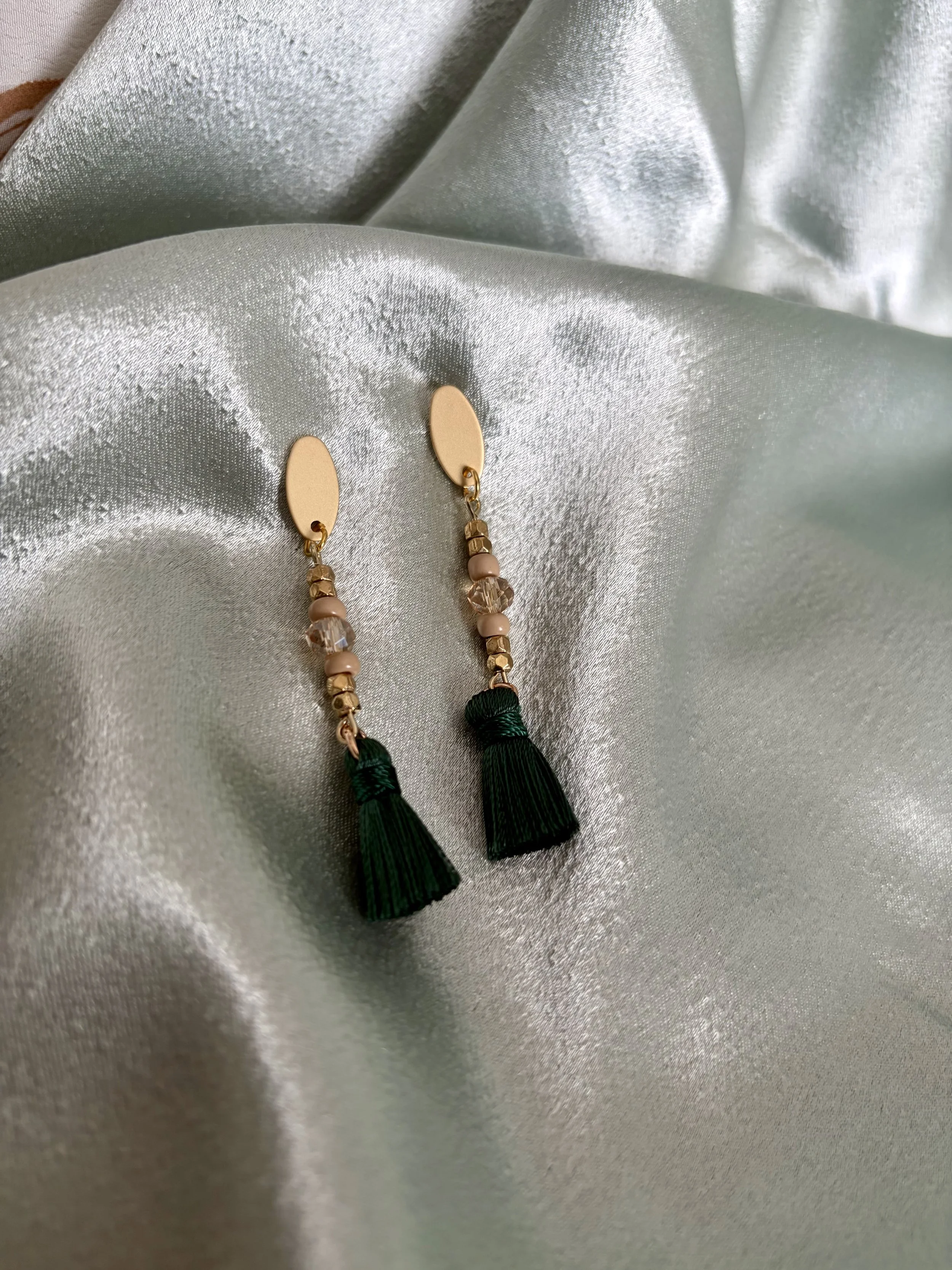 Very Verdant Tassel Dangles