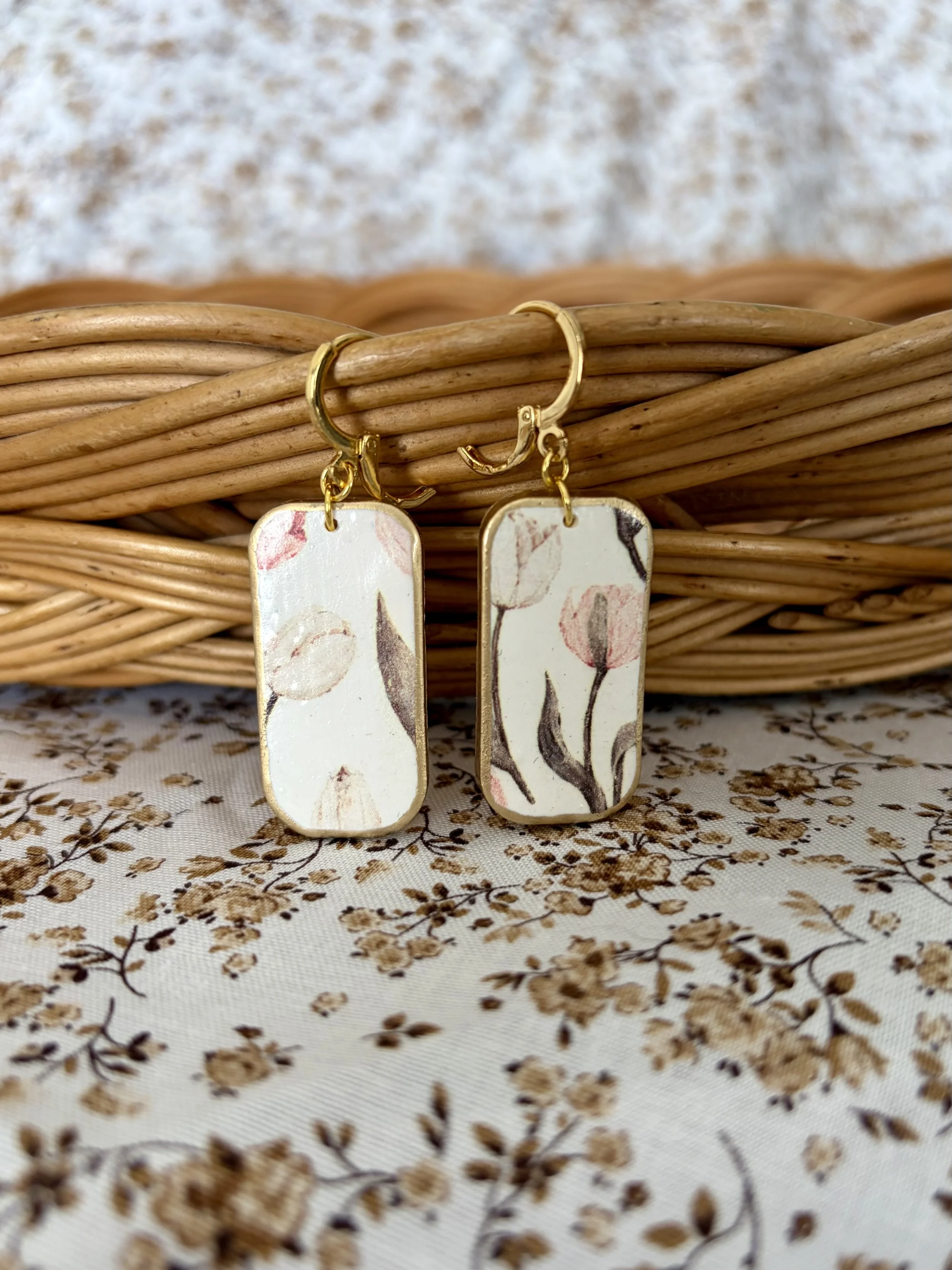Graceful Tulip Earrings