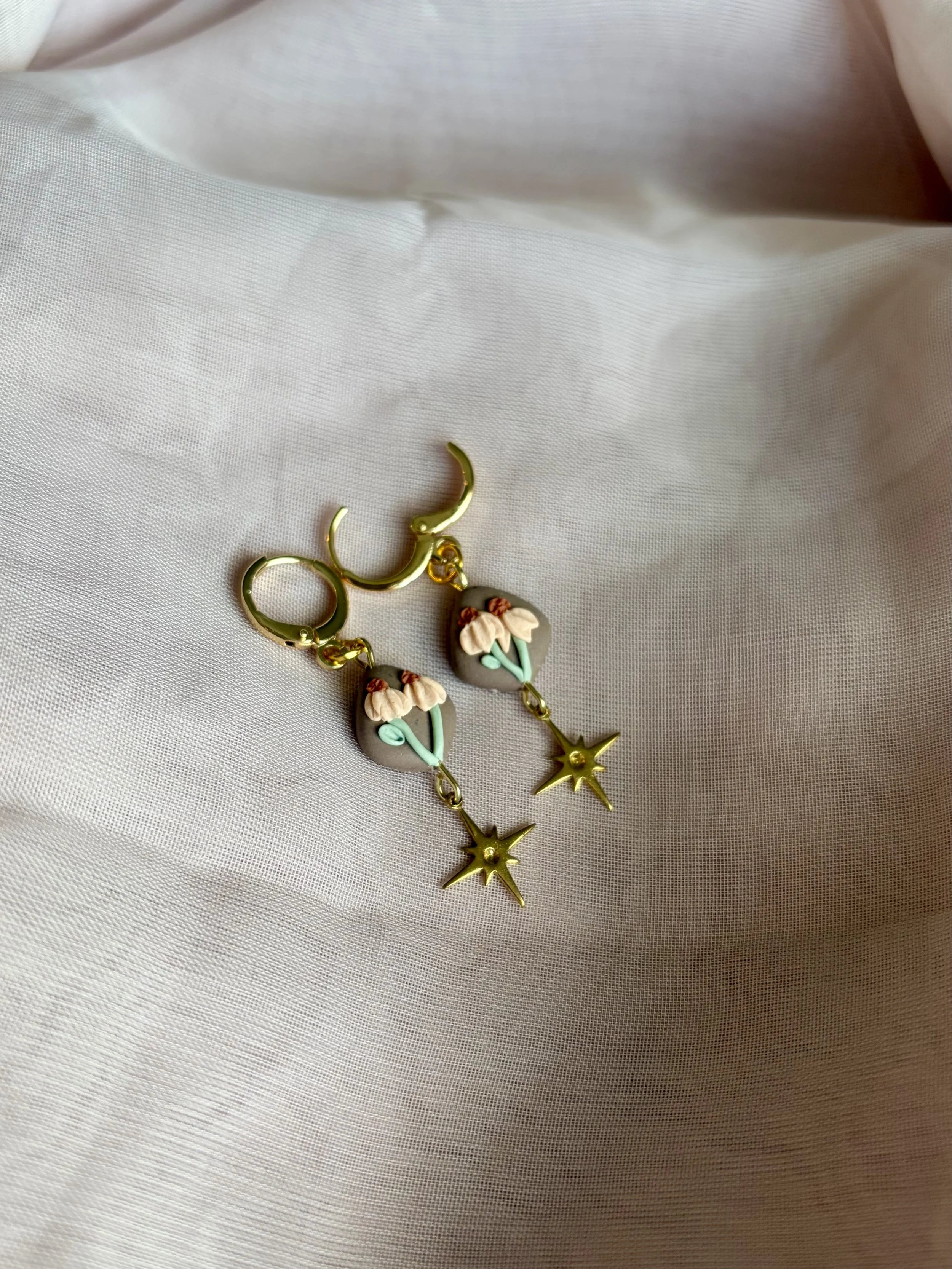 Wildflower Magic Polymer Clay Earrings