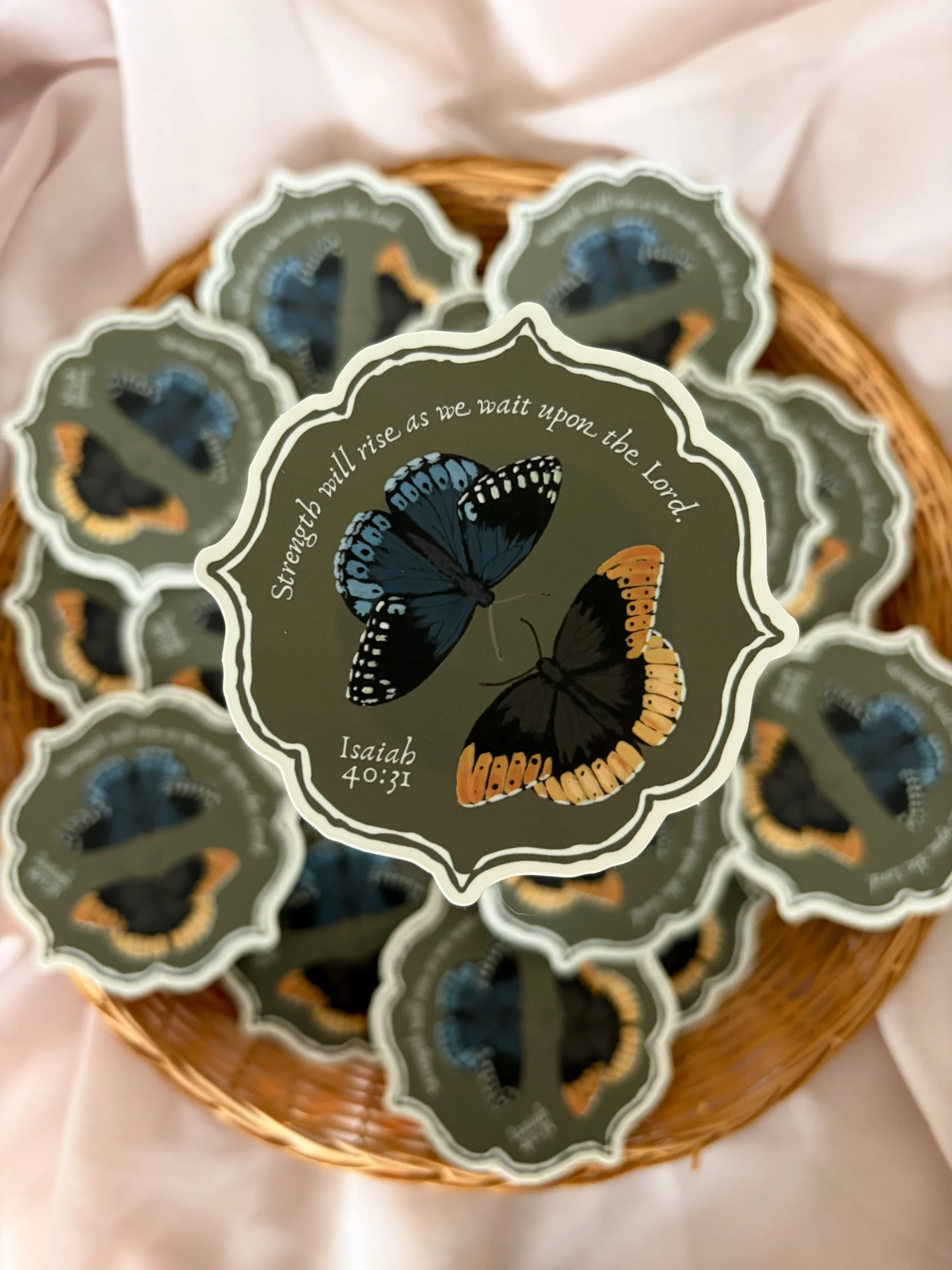 Isaiah 40:31 Sticker