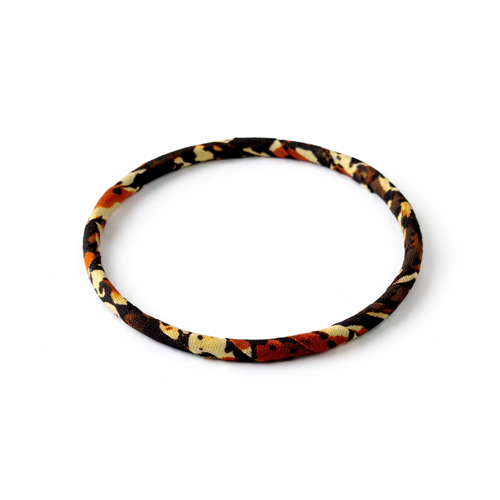 African Print Fabric Bangle