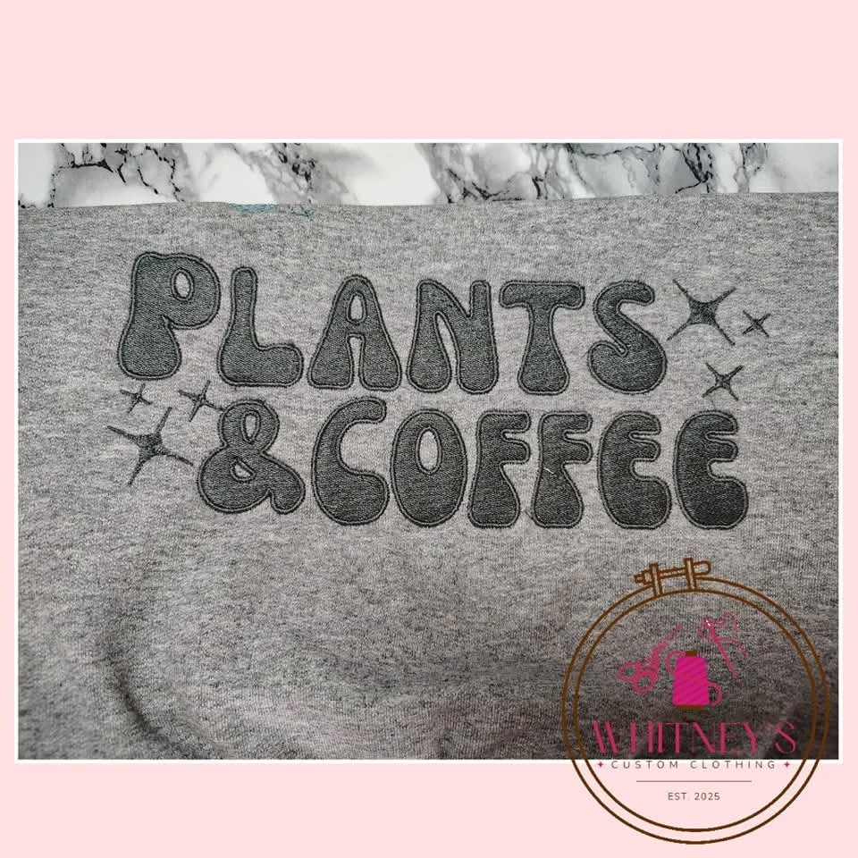 Plants & Coffee Crewneck