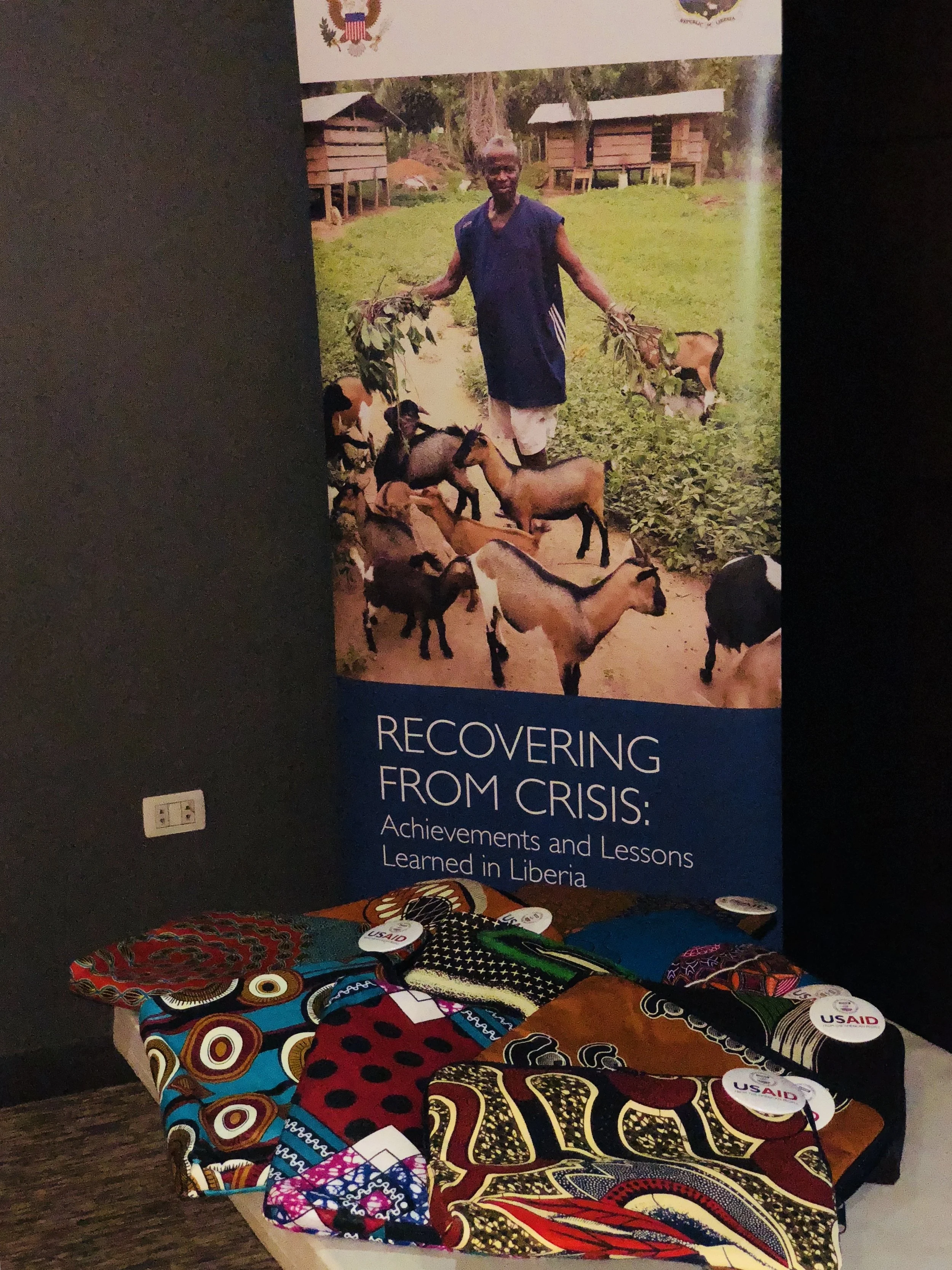 Banner display for Recovering from Crisis: Achievements and Lessons Learned in Liberia