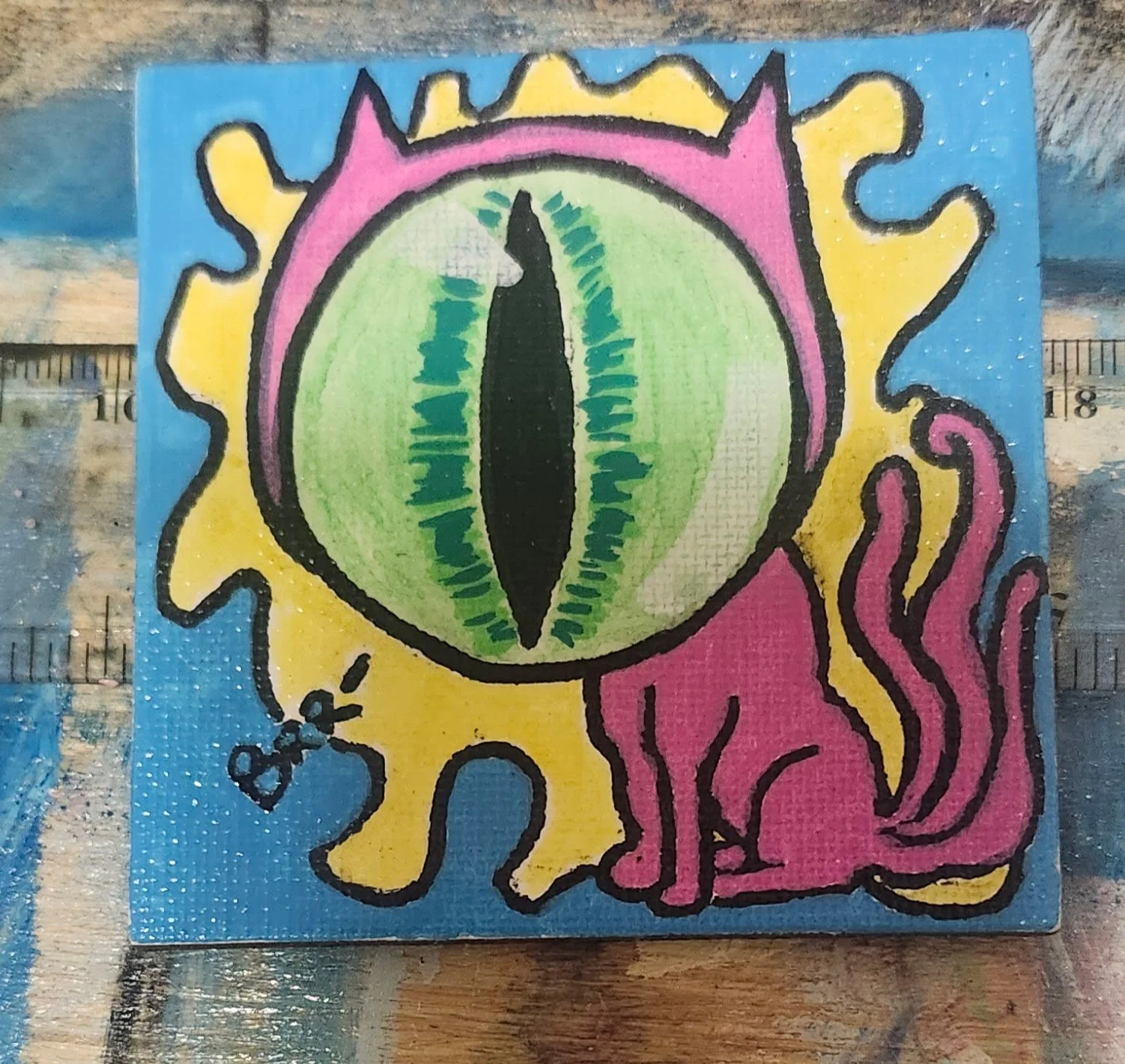 Trippy Surrealistic Art Magnets