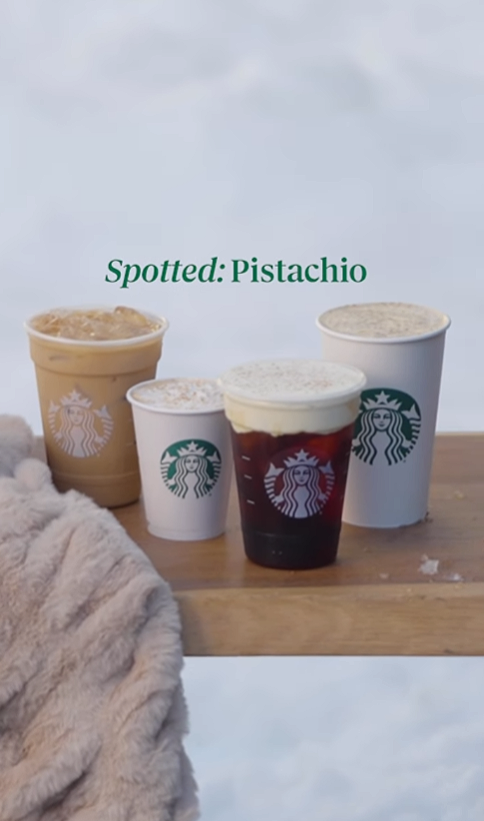 This cold could drive anybody a little nutty. Fight the cold with our returning Pistachio drinks. Warm up with the Pistachio Latte or embrace the winter with our Pistachio Cold Brew.