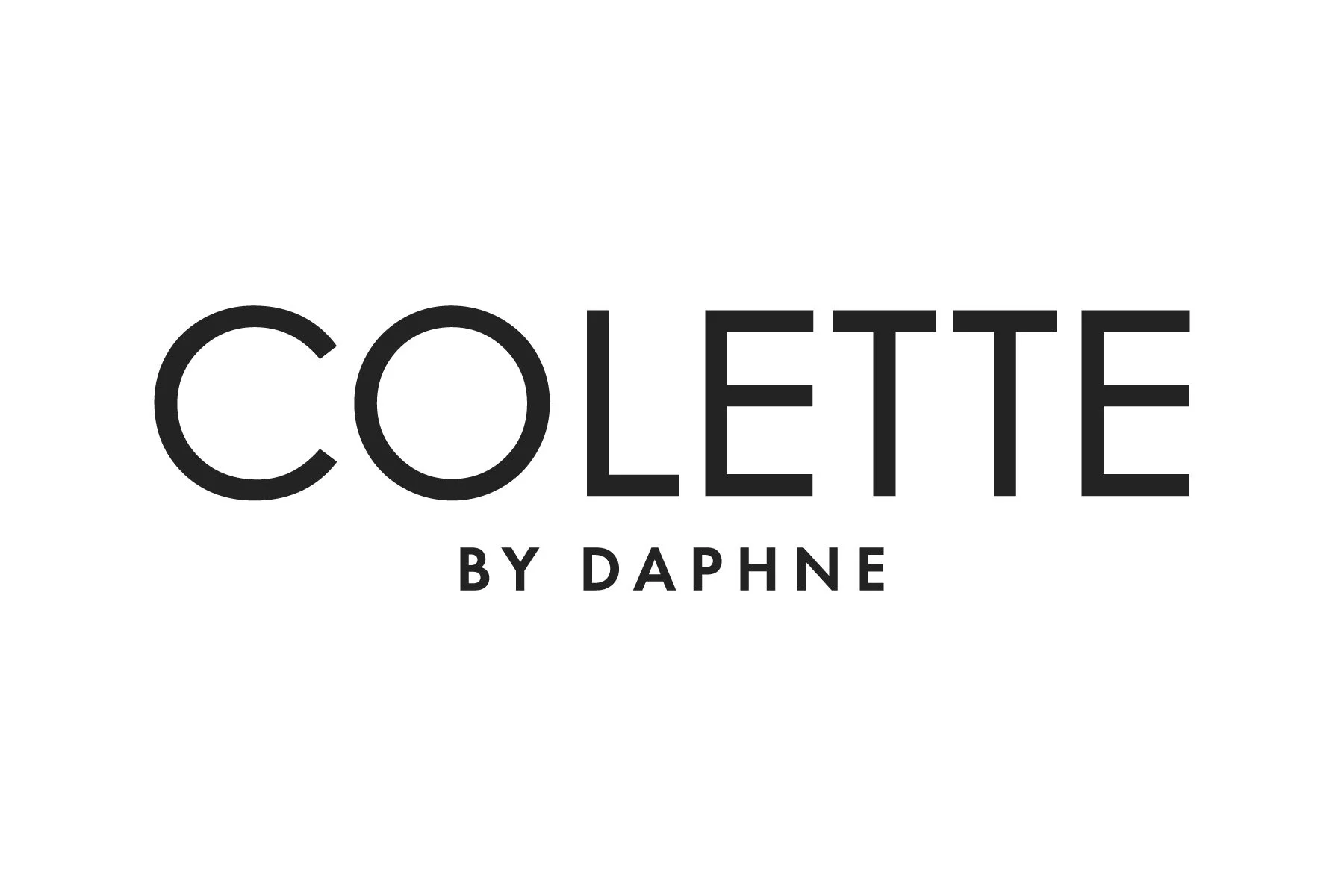 Logo reading 'Colette by Daphne' in black text on a white background.