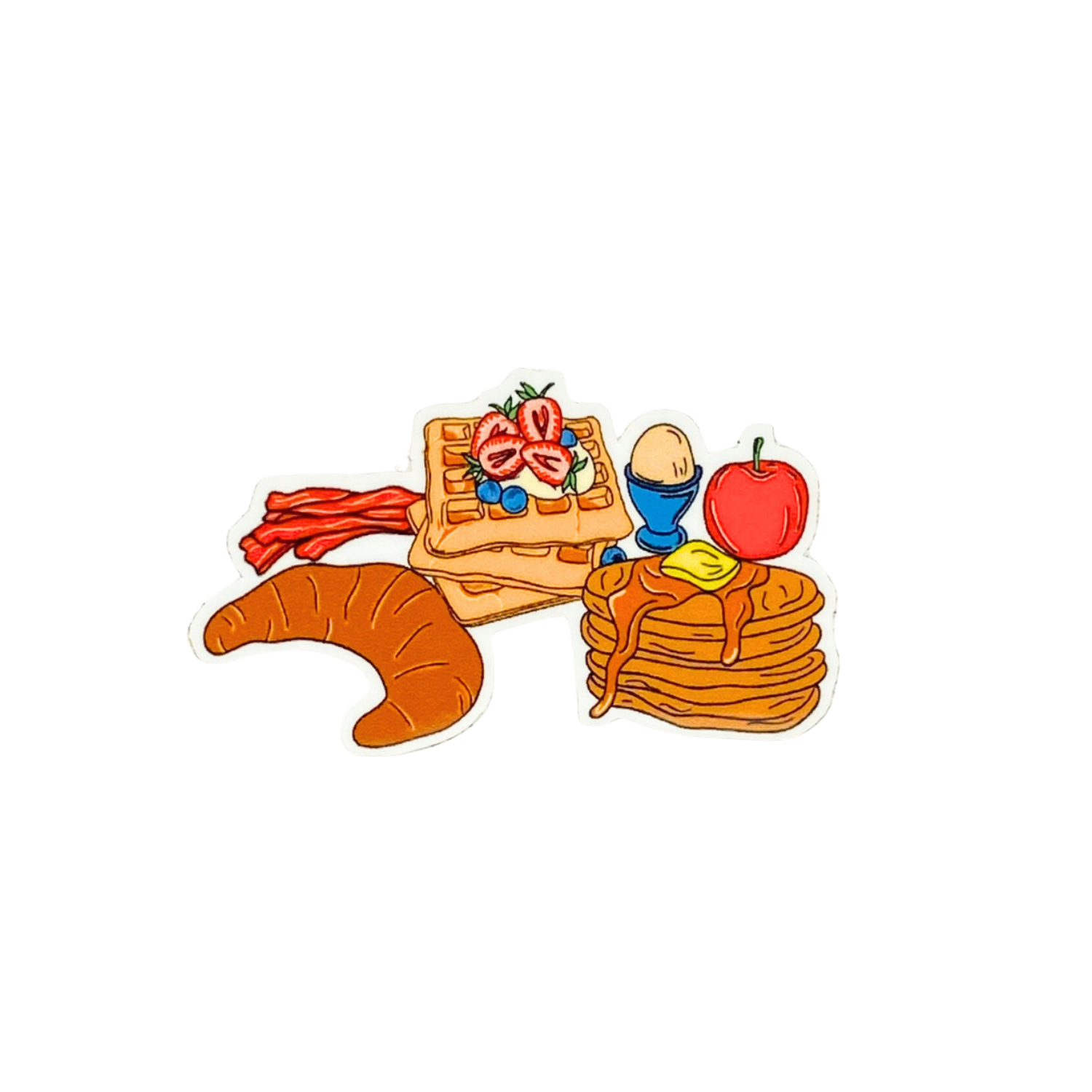 Breakfast sticker