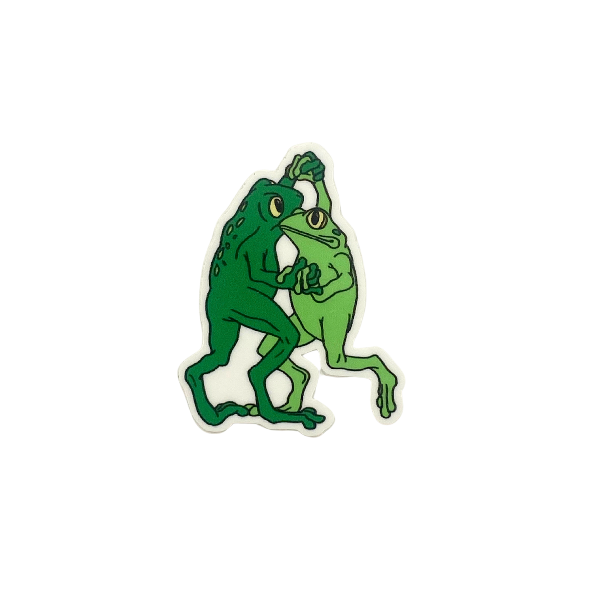 Dancing Frogs sticker