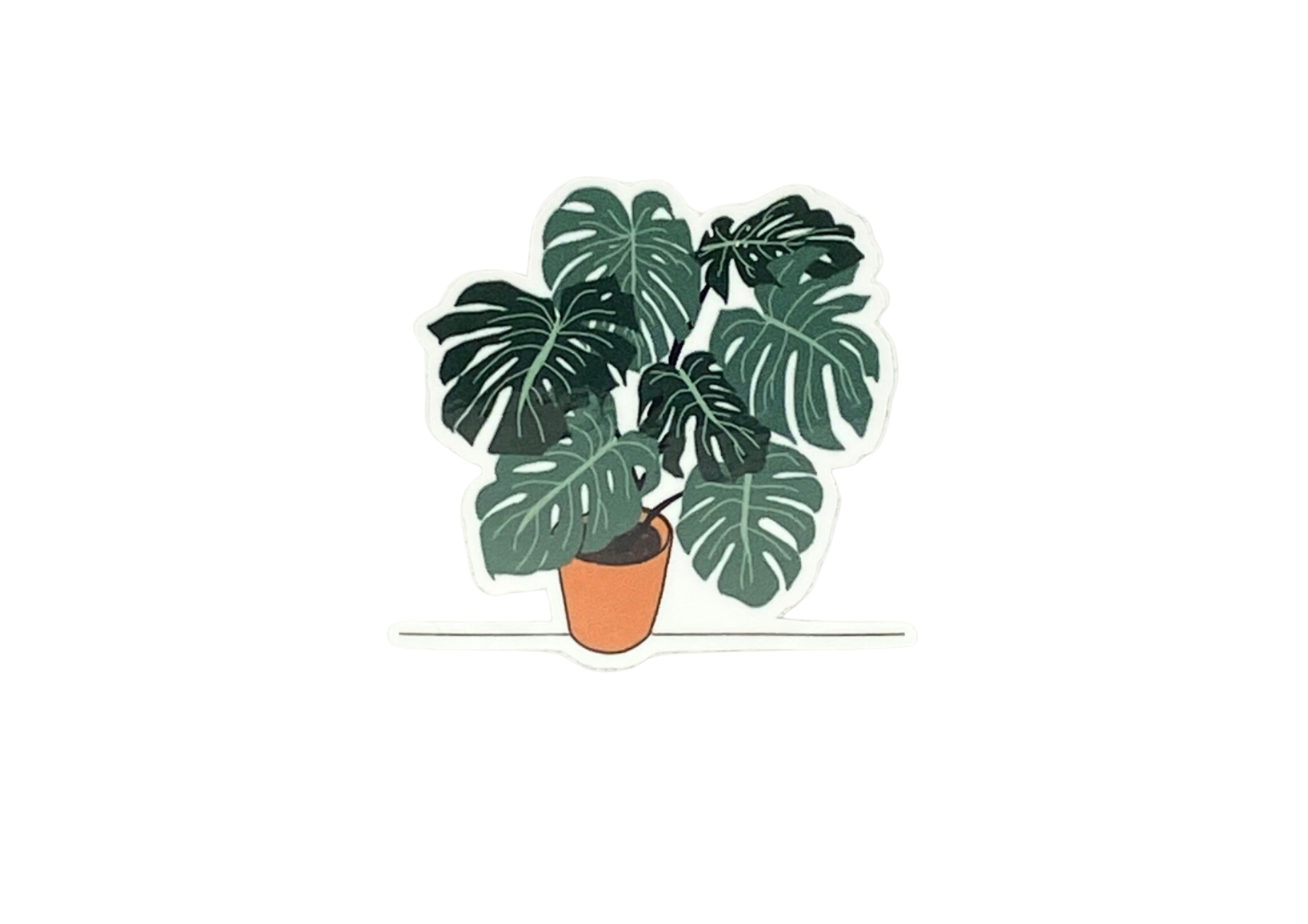 Plant sticker