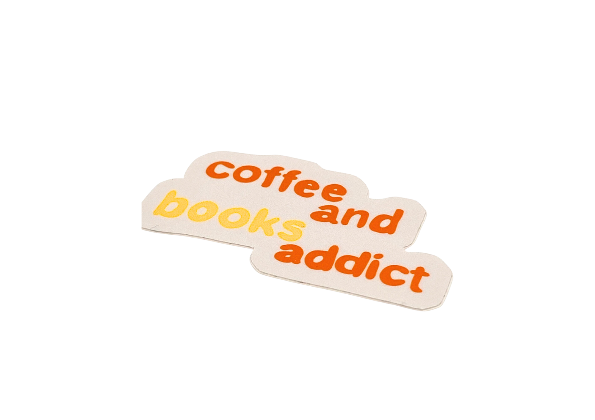 Coffee and Books Addict sticker
