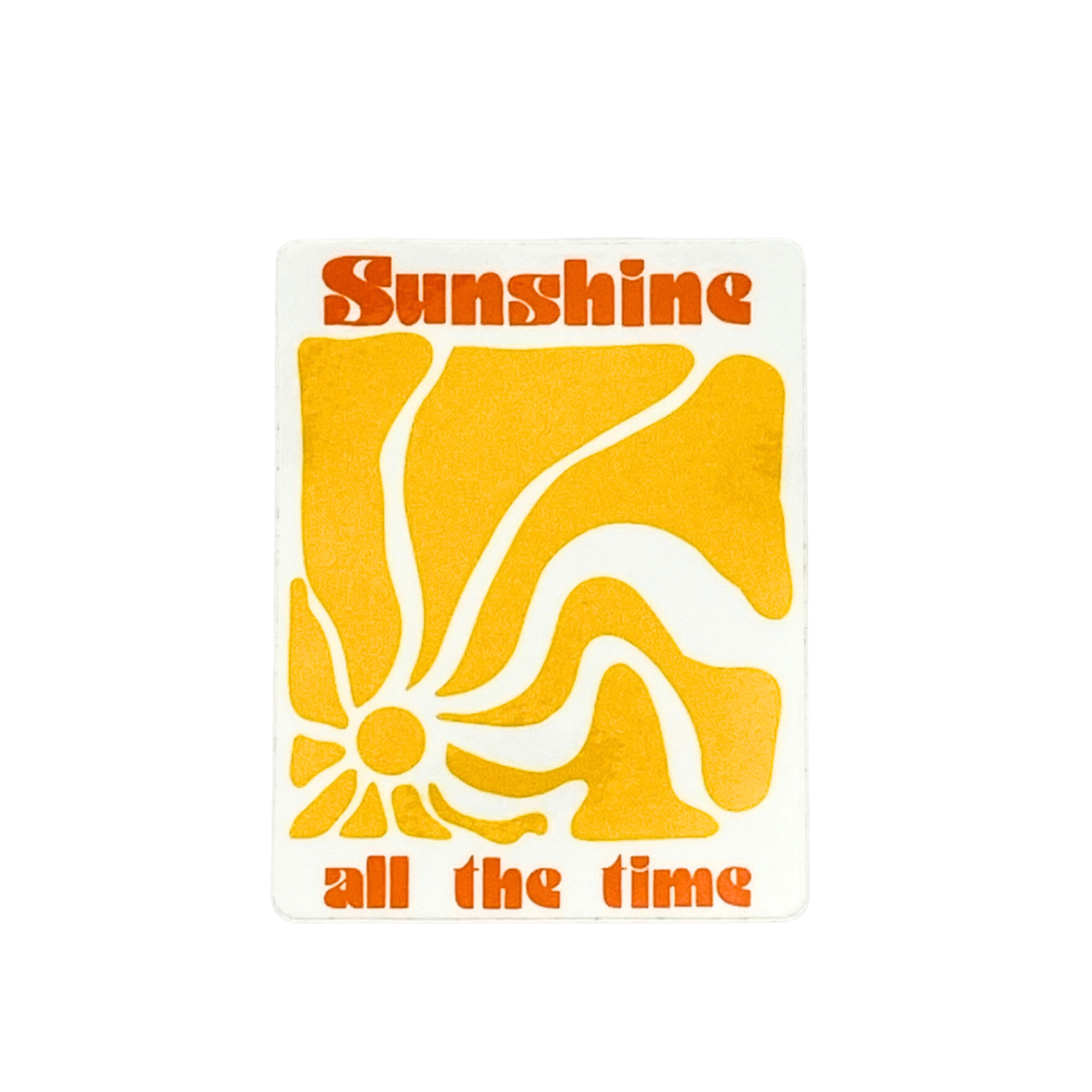 Sunshine all the time stickers