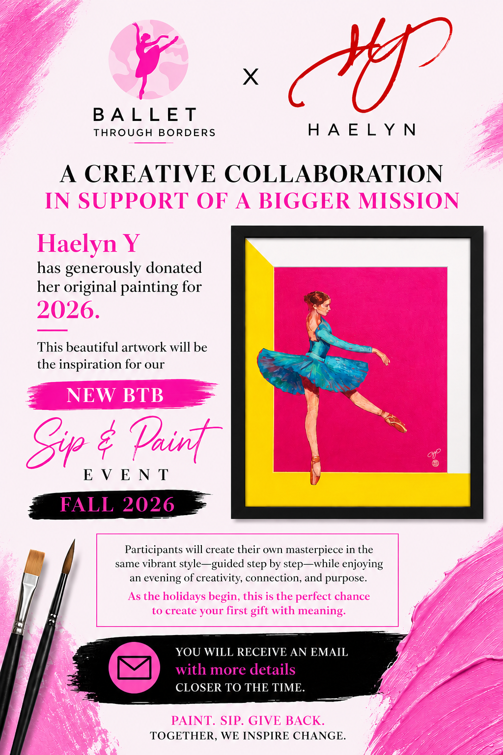 2026 Sip & Paint Event
