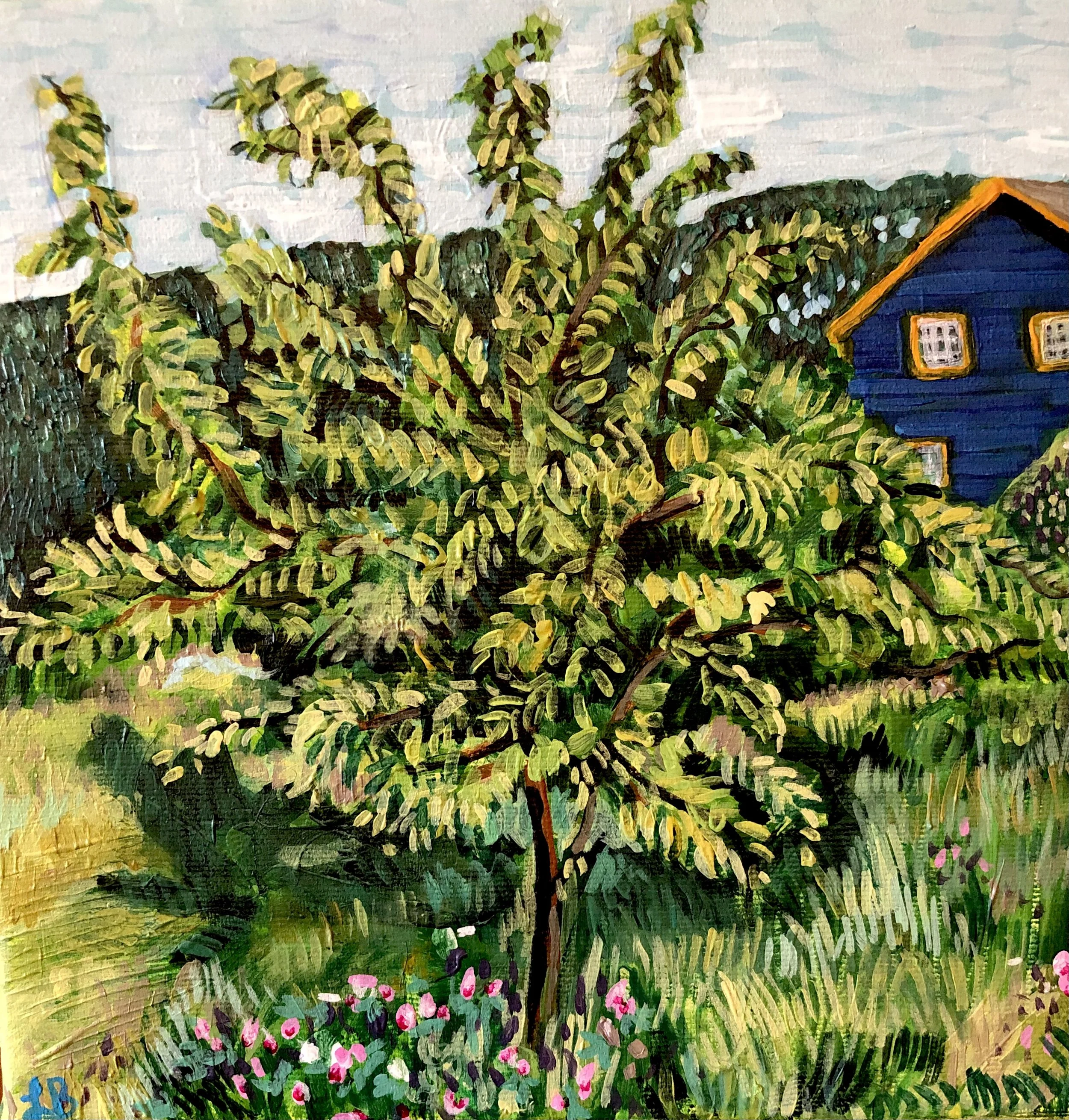 Spring Pear Tree
10x10
Acrylic on canvas
SOLD