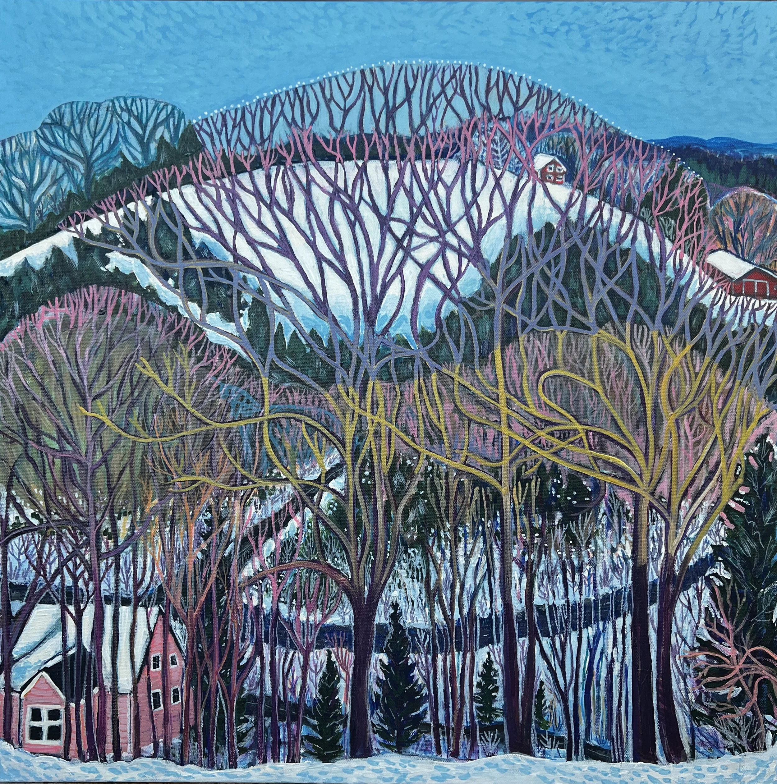 Winter in Petite
20x24
acryrlic, acrylic ink on canvas
2026
$1400