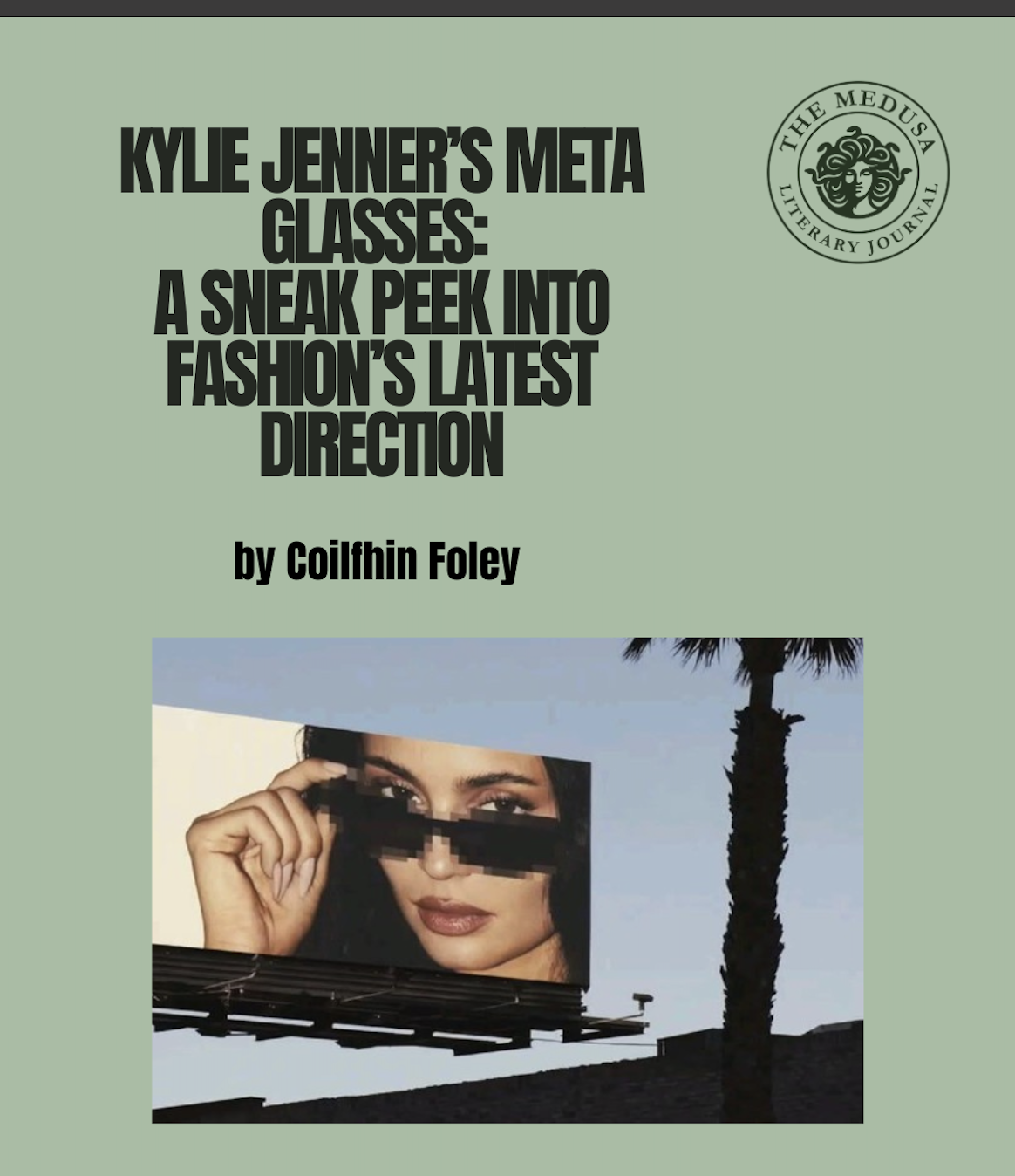 Kylie Jenner’s Meta Glasses: a sneak peak into fashion’s latest direction
