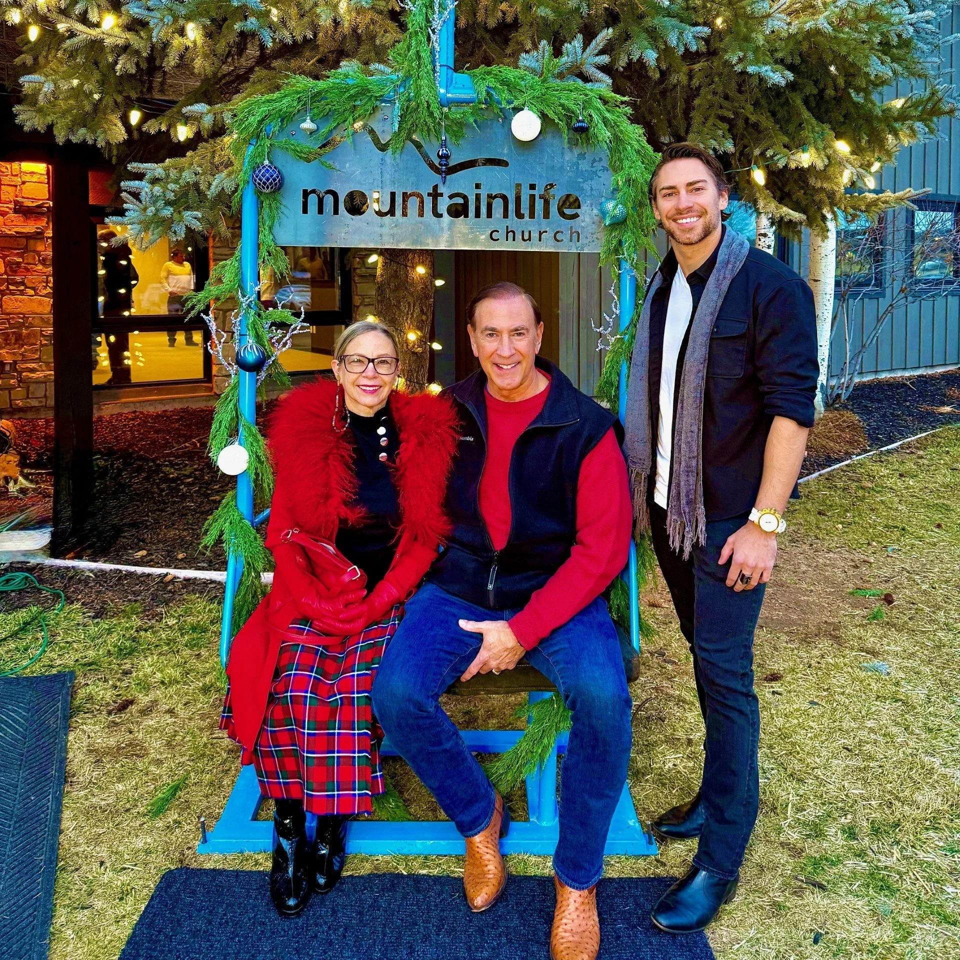 Family Time Christmas Shot