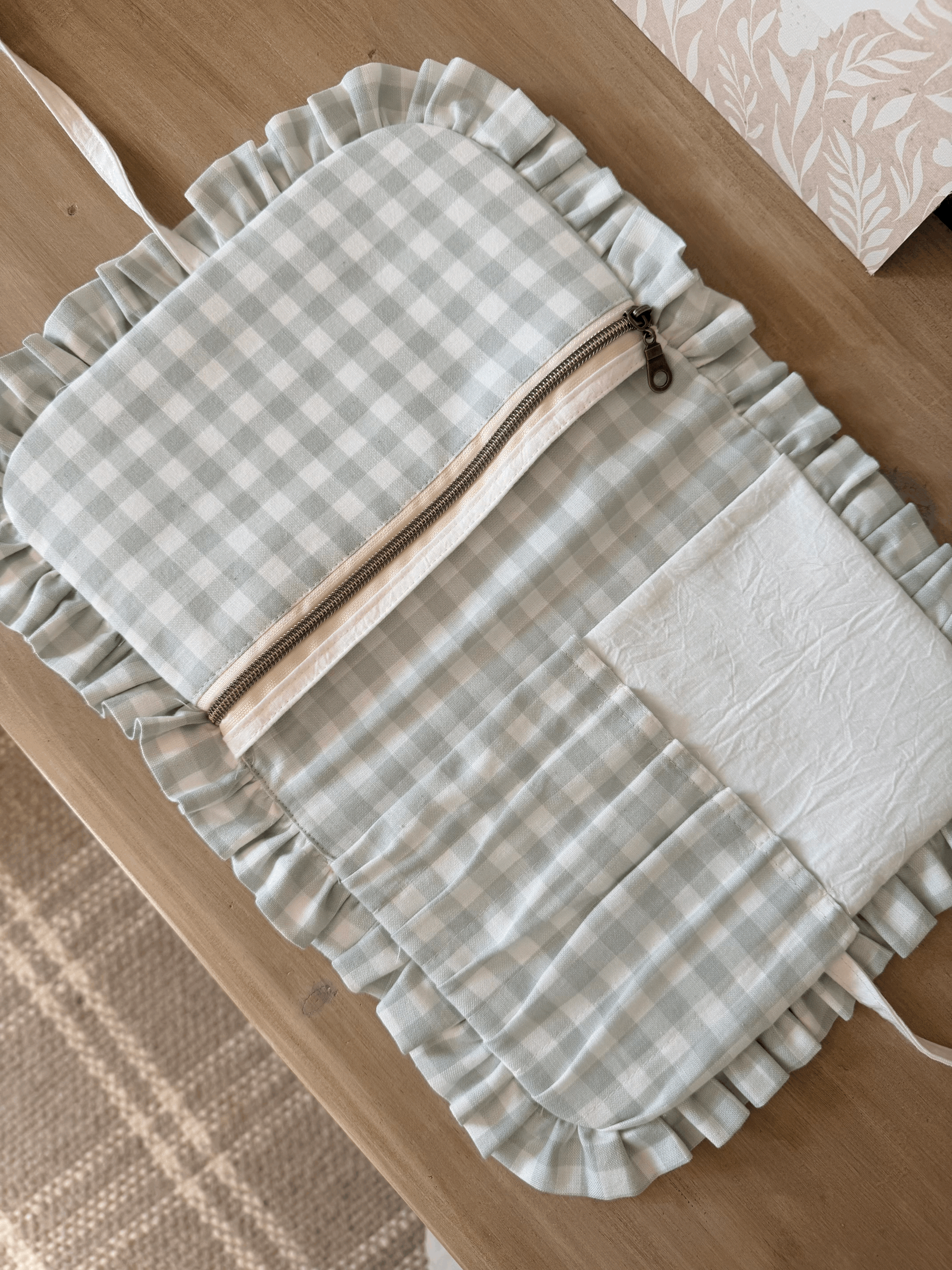 Morning Mist Ruffle Journal Sleeve