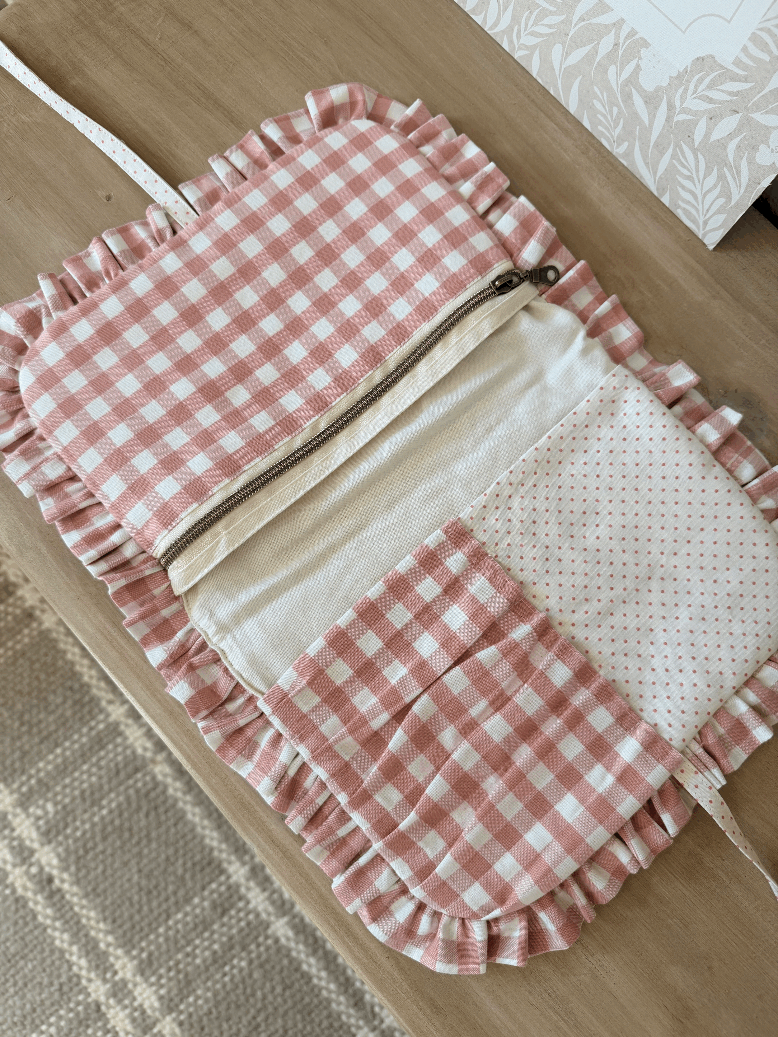 Rosebud Ruffle Journal Sleeve