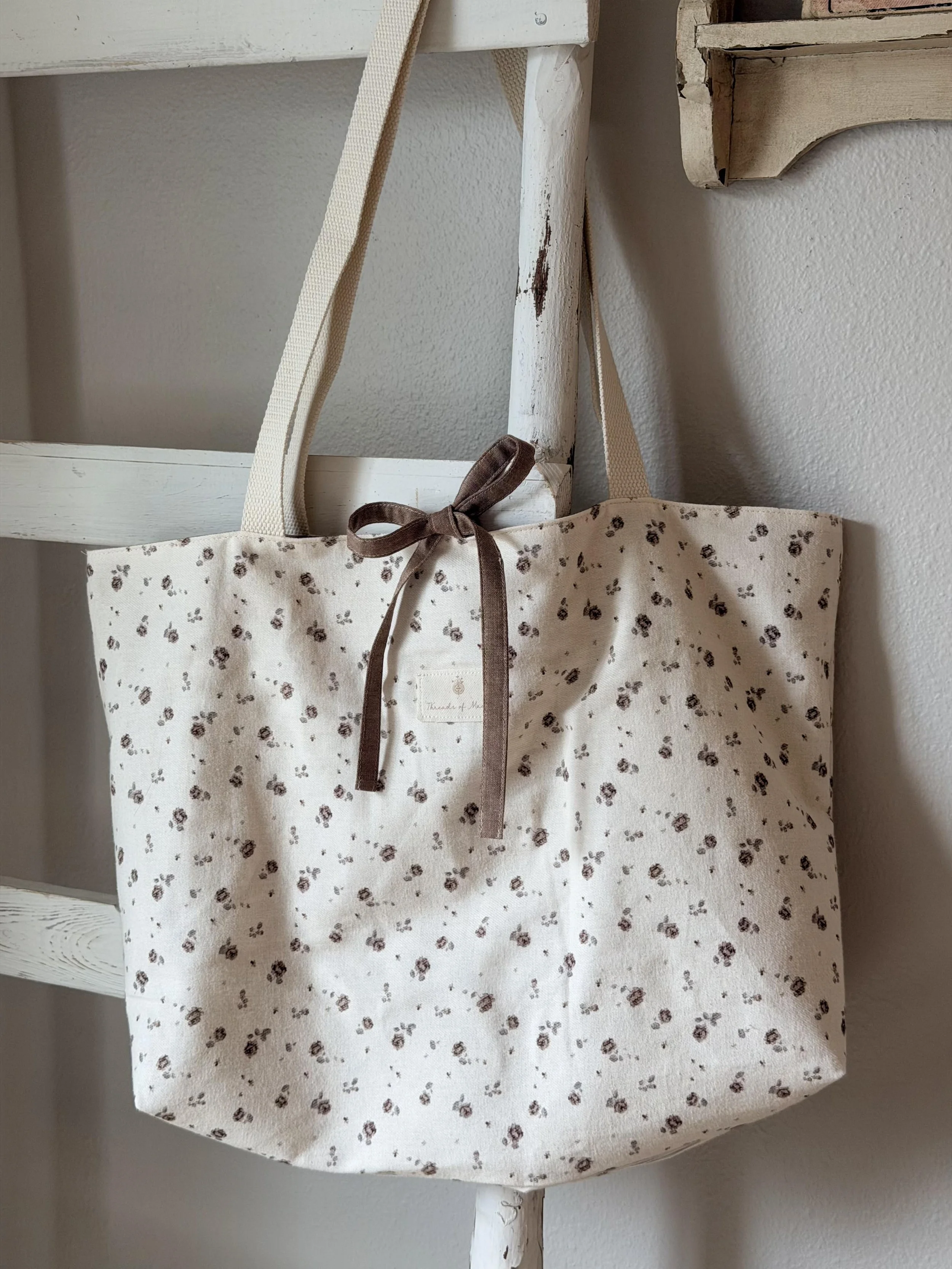 The Homebound Tote | Soft Floral