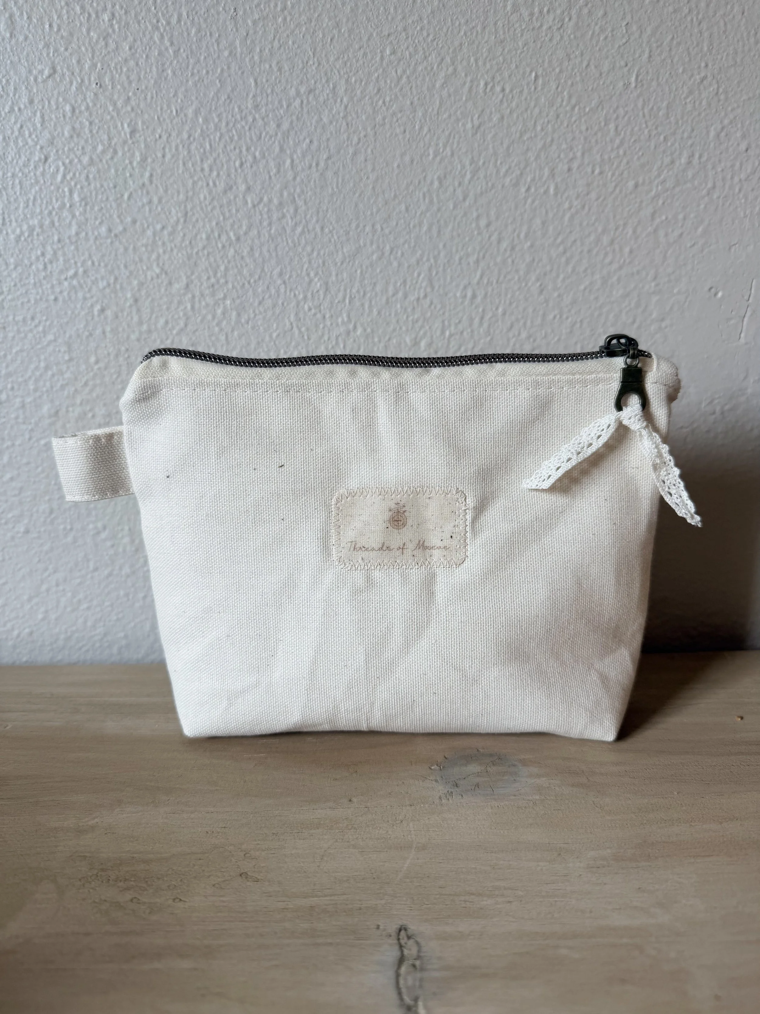 The Homebound Pouch | Canvas Cream