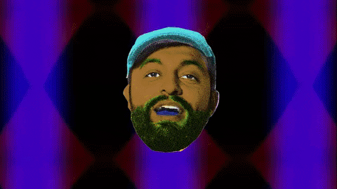 DJ Chorizo funk, Natalia rocafuerte motion graphics. Graphics for DJS