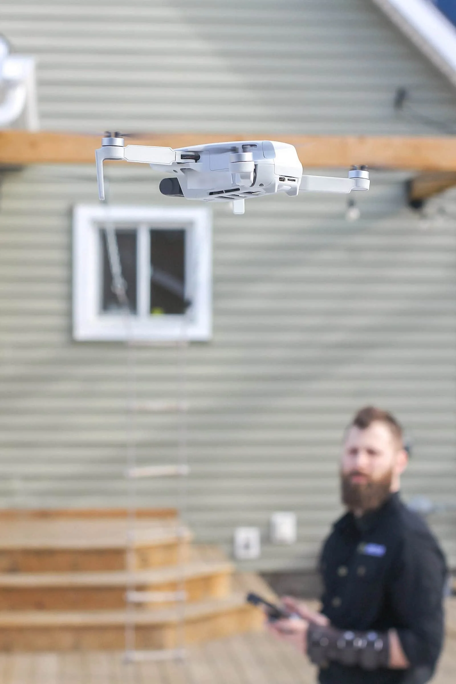 Drone Flying Heritage Home Inspections