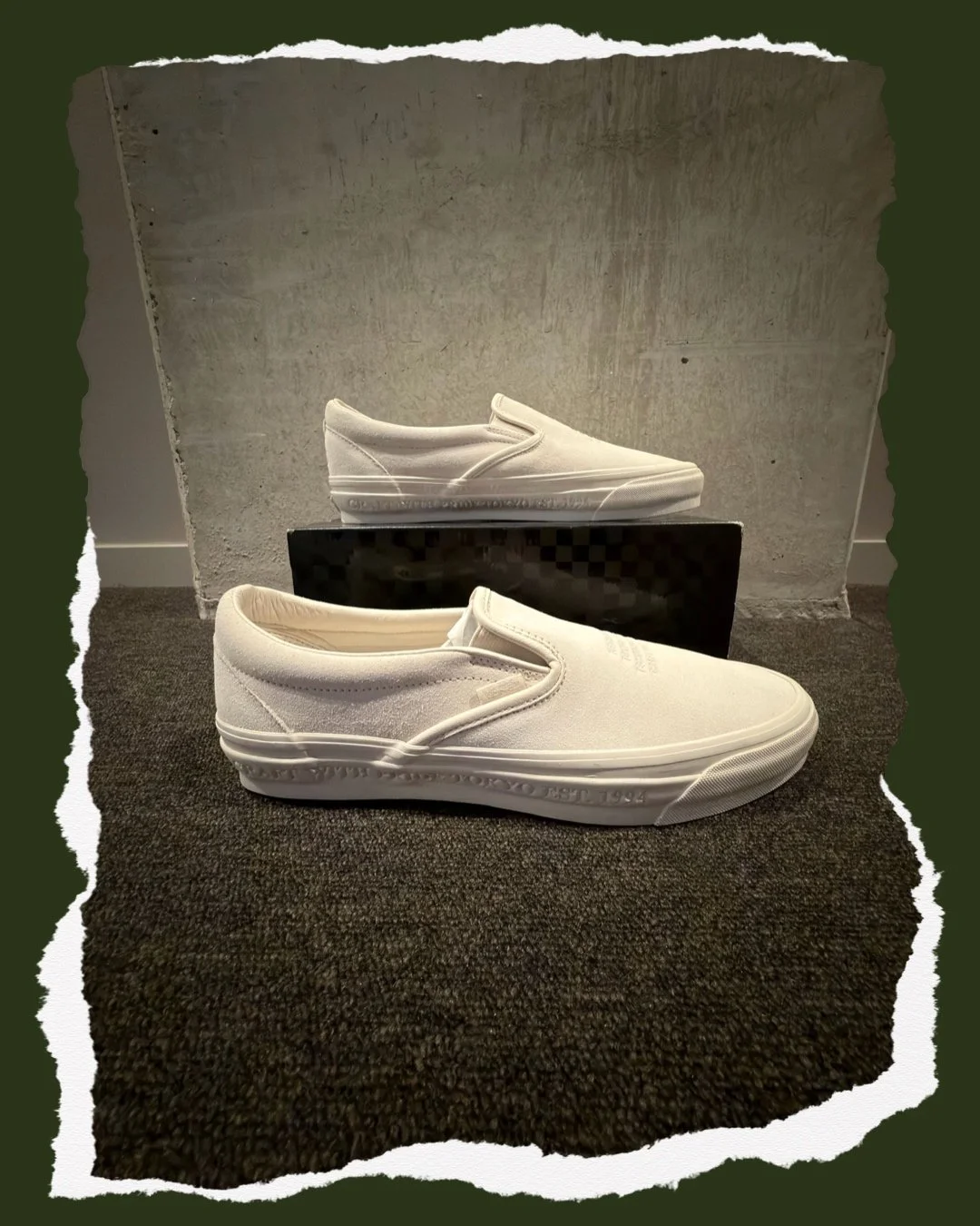 OTW by Vans x Neighborhood Classic Slip-On 98 – Natural (UK 11)
