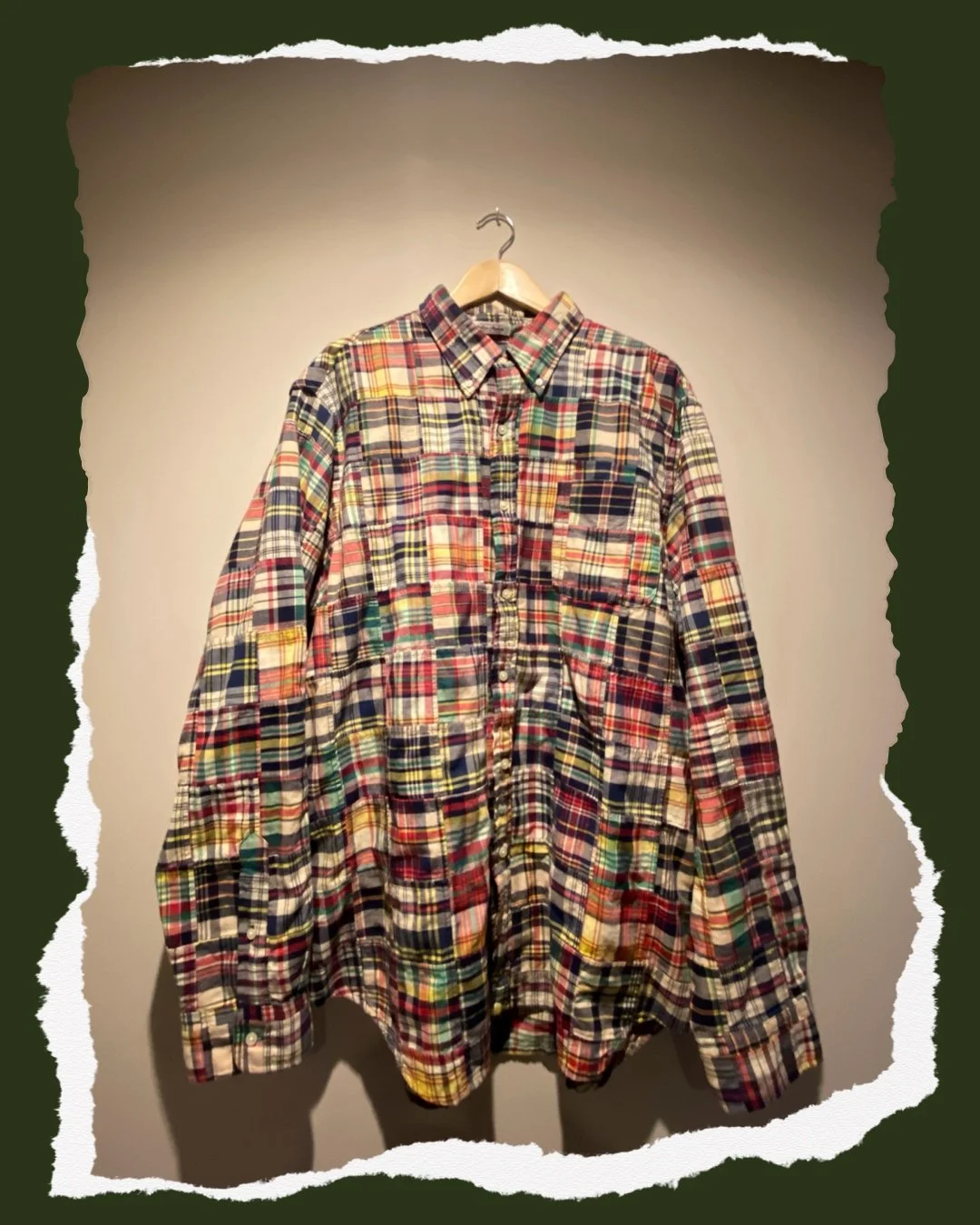 Polo by Ralph Lauren “Authentic Indian Madras” Check Shirt — Multicolour (XXL)