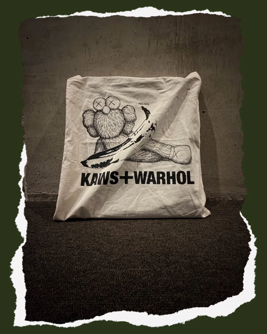 Uniqlo x KAWS x Warhol “Banana” Book-in-Bag Set